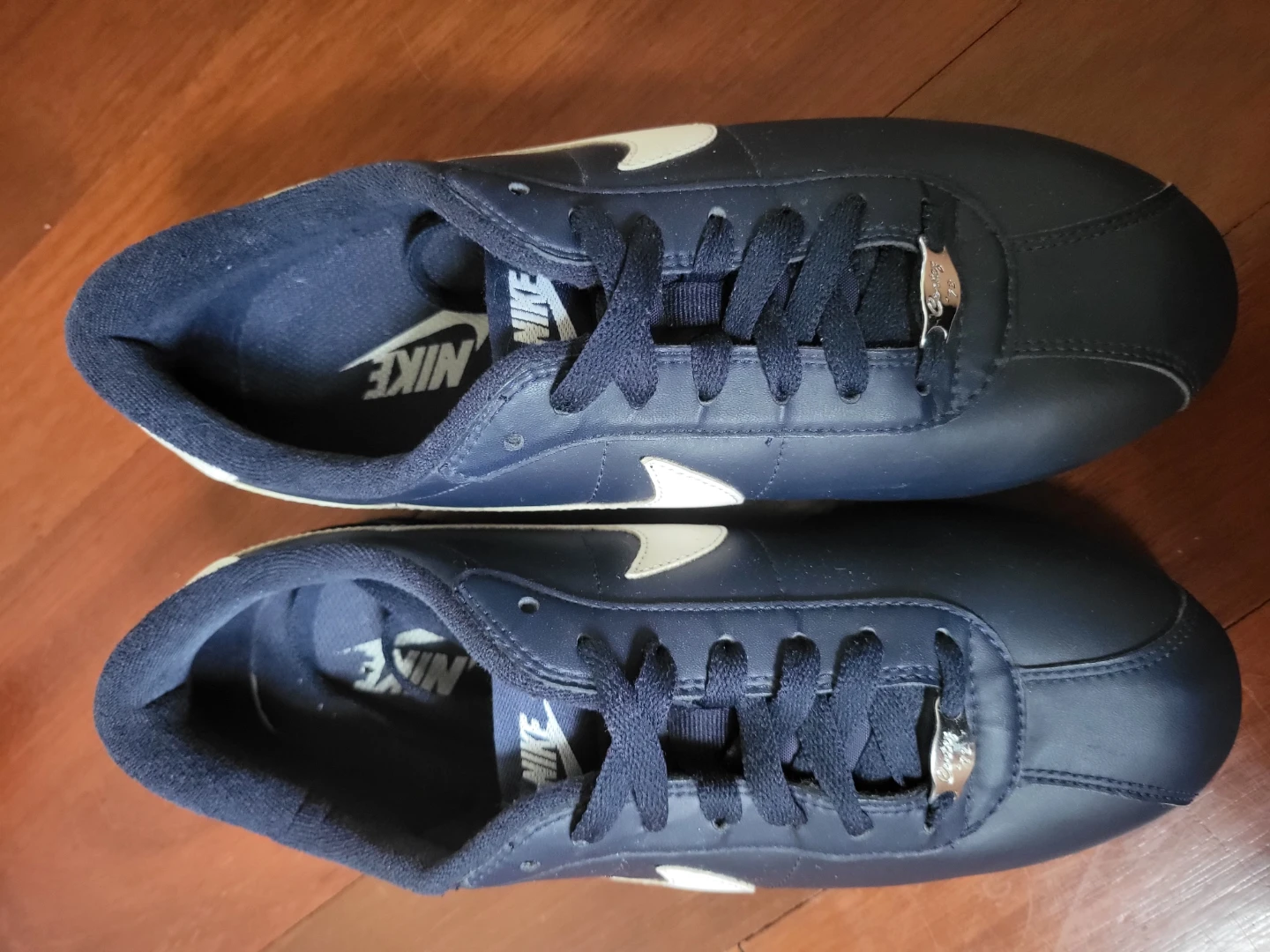 Nike Cortez Navy Blue Sneakers - photo 4