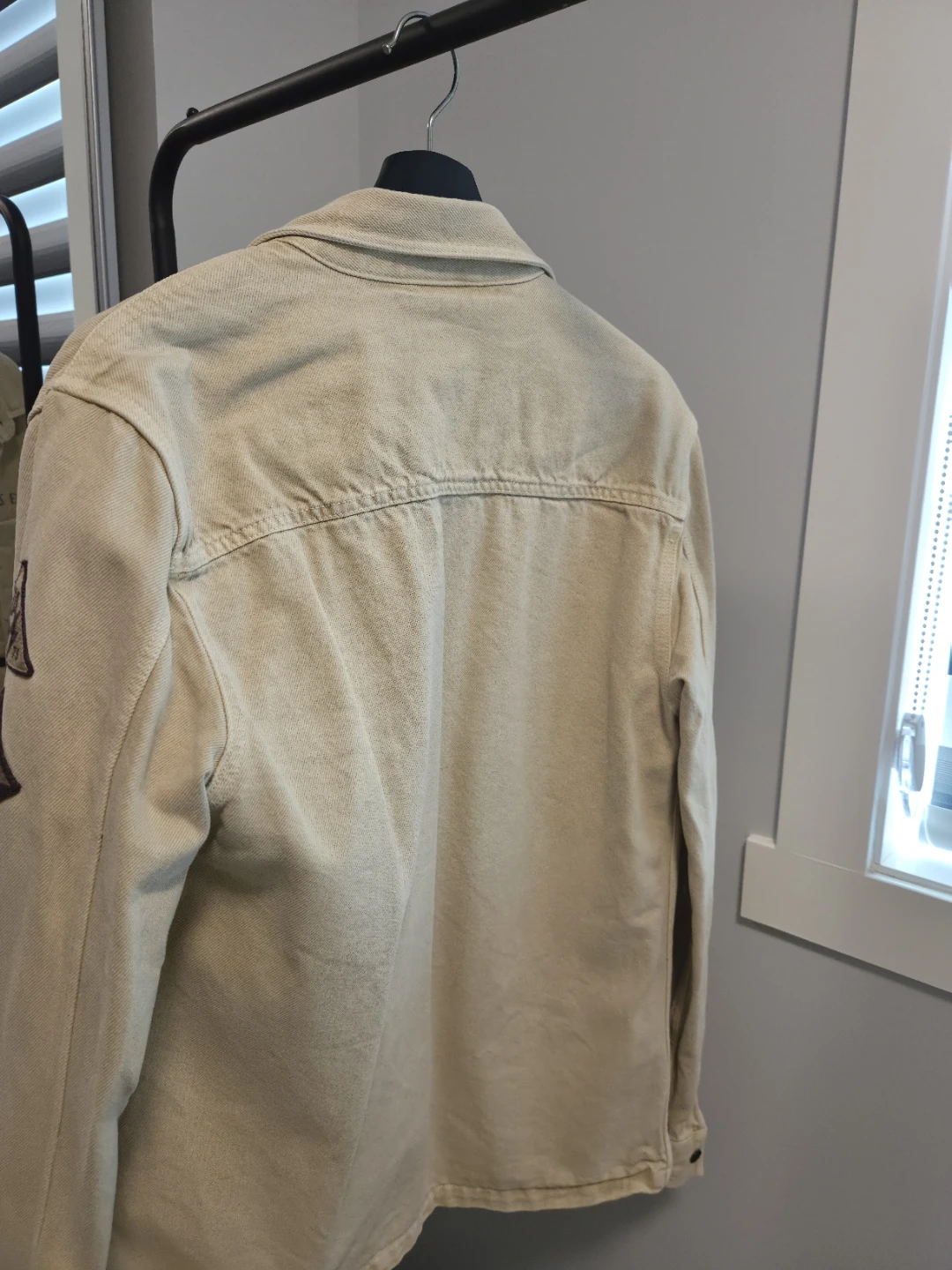 Zara Beige Denim Shirt Jacket - photo 4