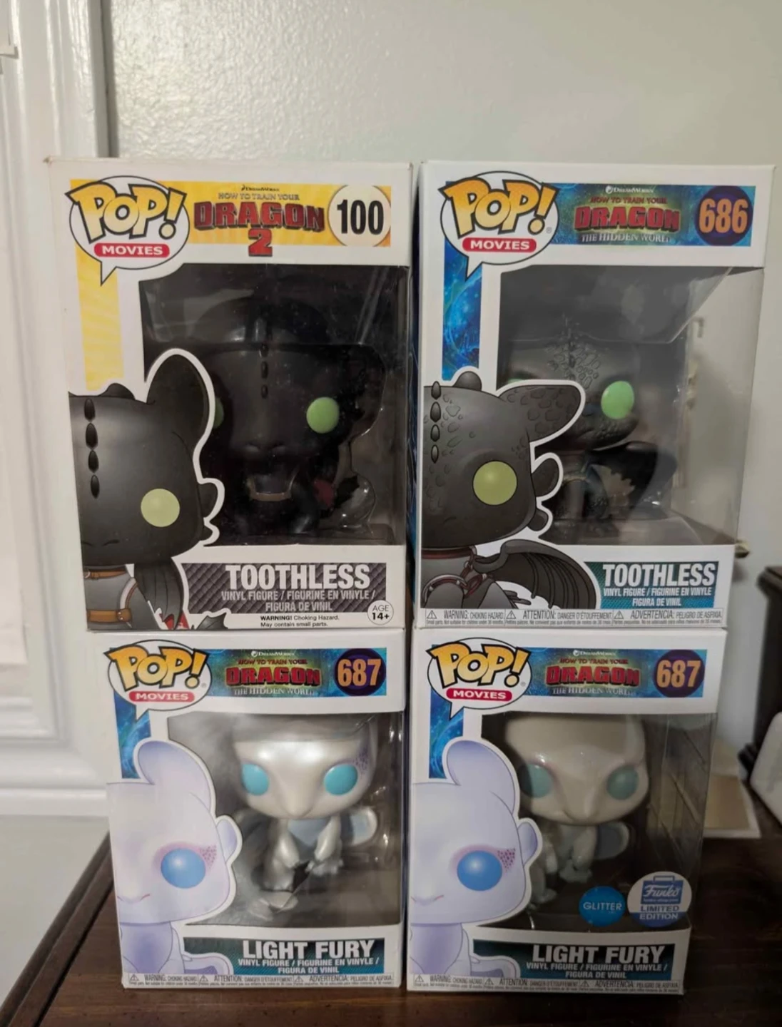 *New*  Funko Pop How to Train Your Dragon Collection
