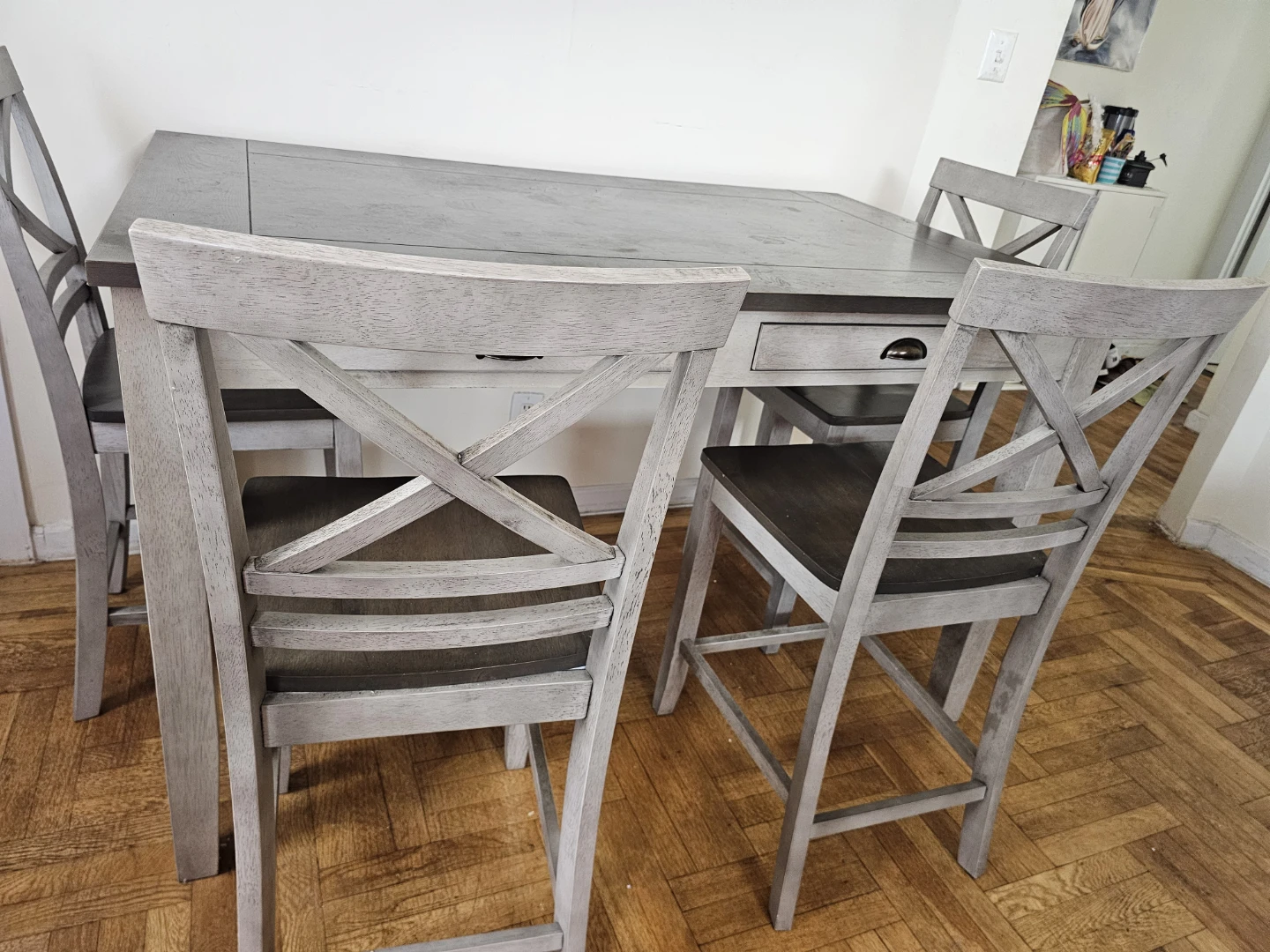 Counter Height Dining Table Set - photo 2