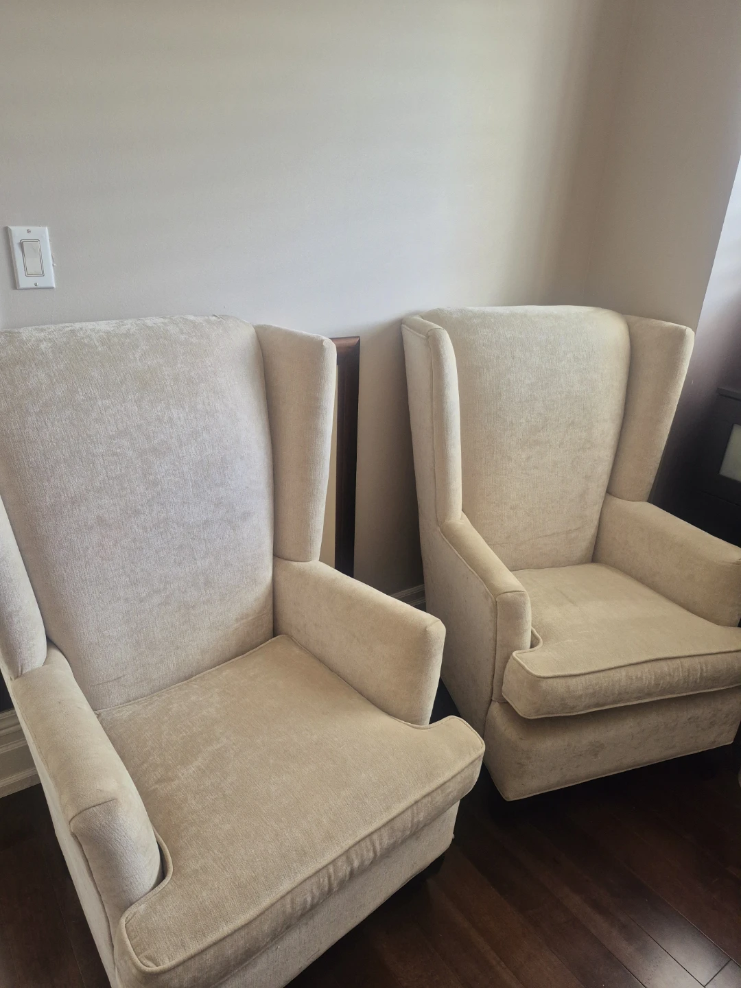 Urban Barn Wingback Chairs