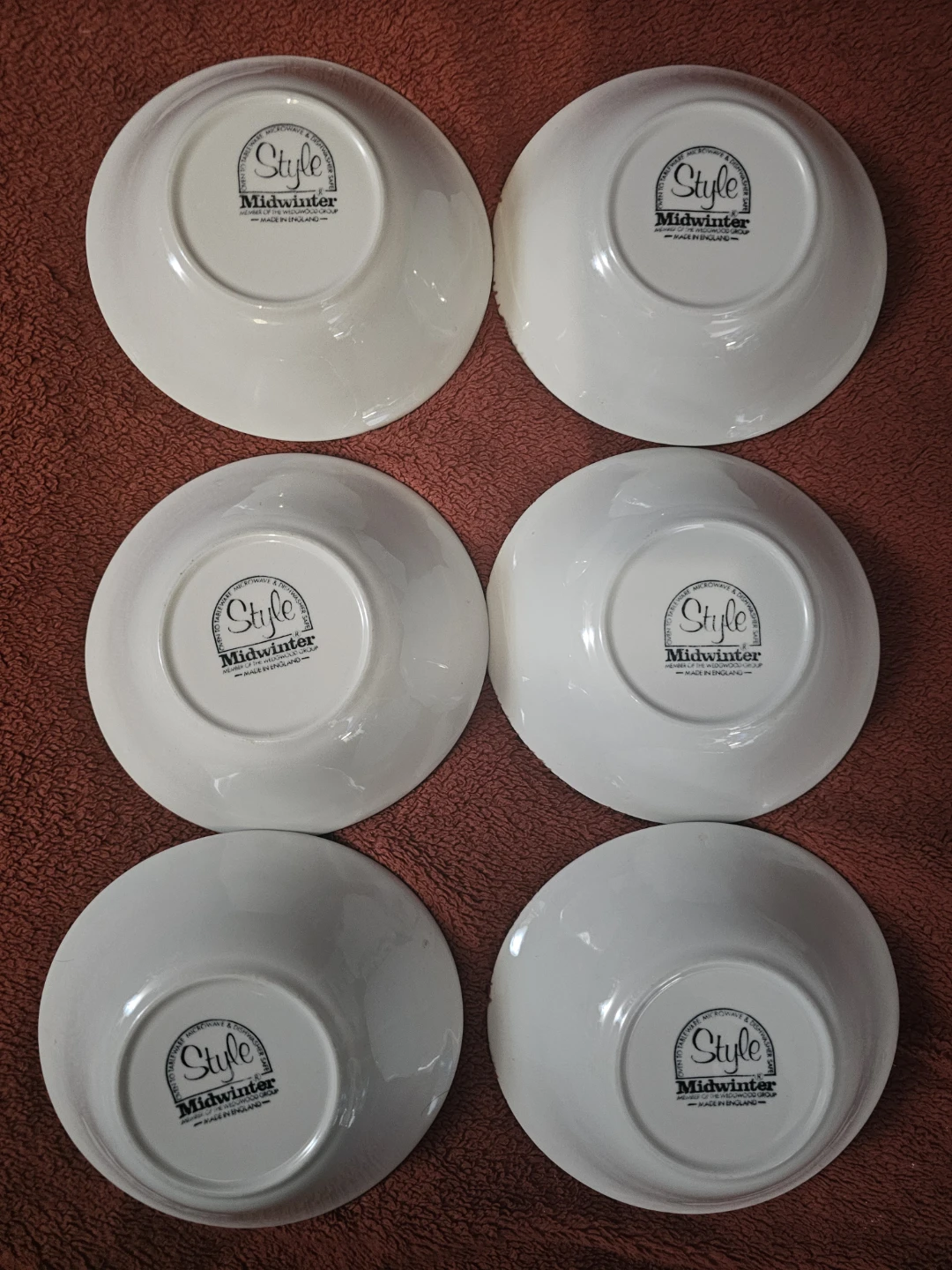 Set of 6 Midwinter Style Bowls - photo 2
