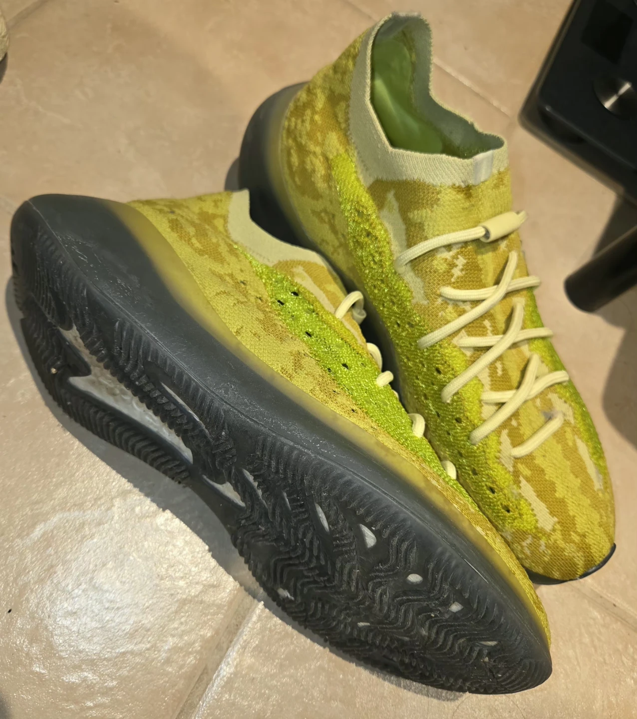 Adidas Yeezy Boost 380 Yellow Sneakers