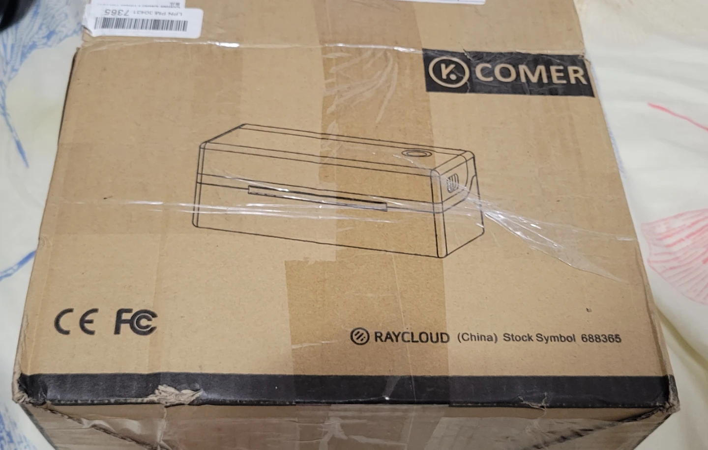 COMER Thermal Shipping Label Printer - photo 3