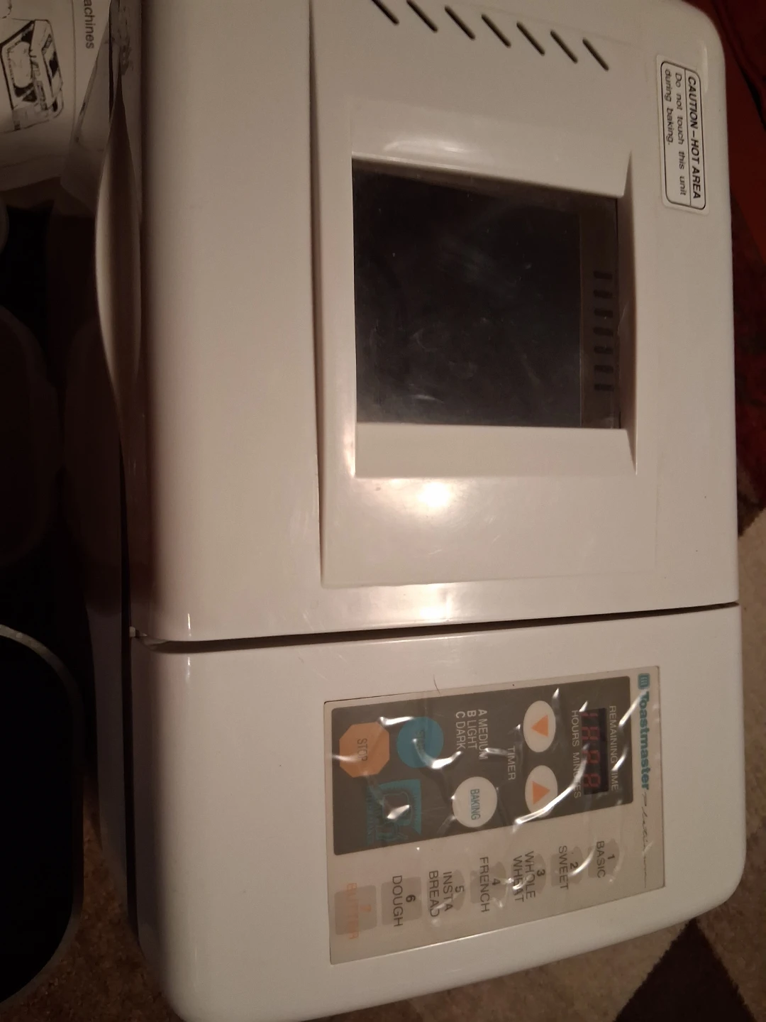 Toastmaster Bread Machine Models 1188 and 1189S - photo 2
