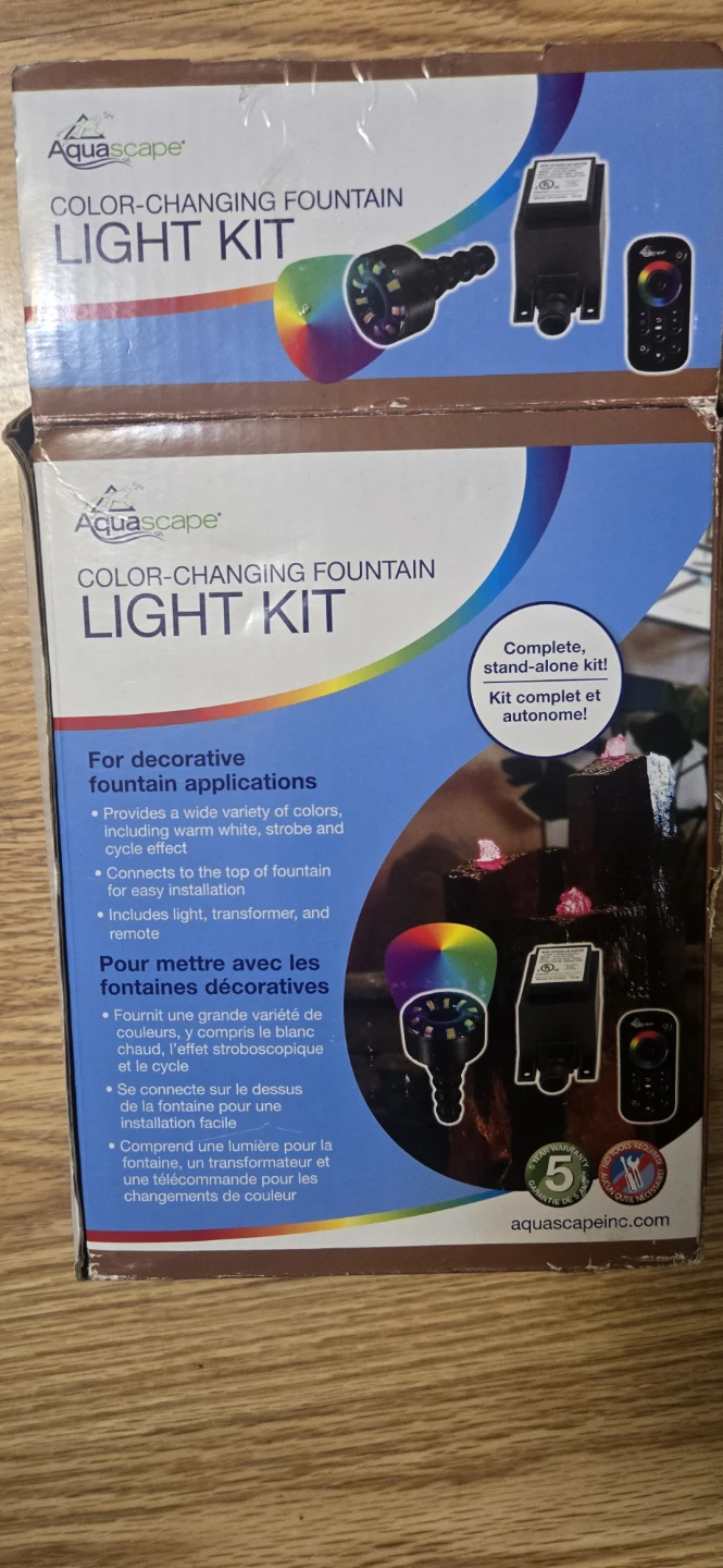 Aquascape Color-Changing Fountain Light Kit