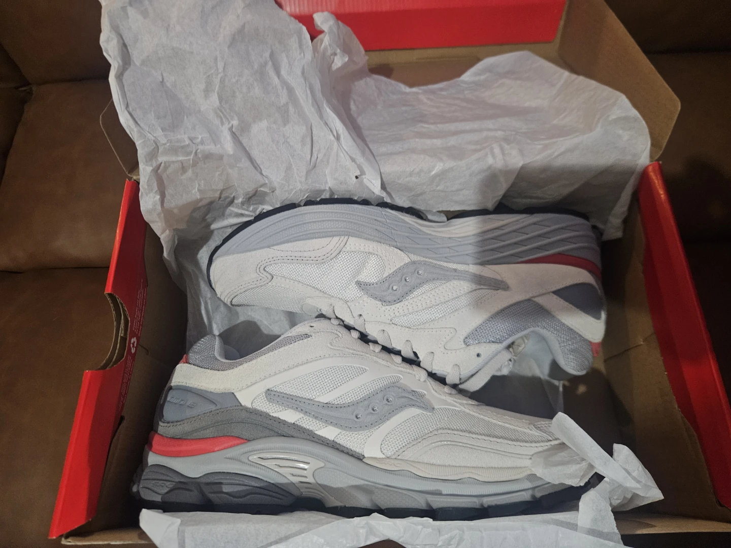 Saucony Originals Progrid Omni 9 - Ivory/Grey - photo 3