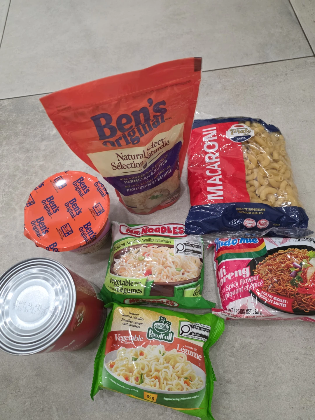 Assorted Dry Food Pantry Staples Bundle