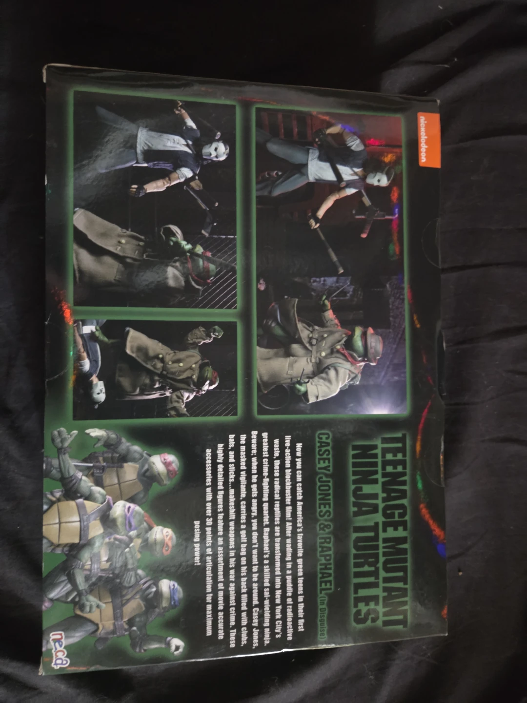 NECA Teenage Mutant Ninja Turtles Casey Jones & Raphael Set - photo 2