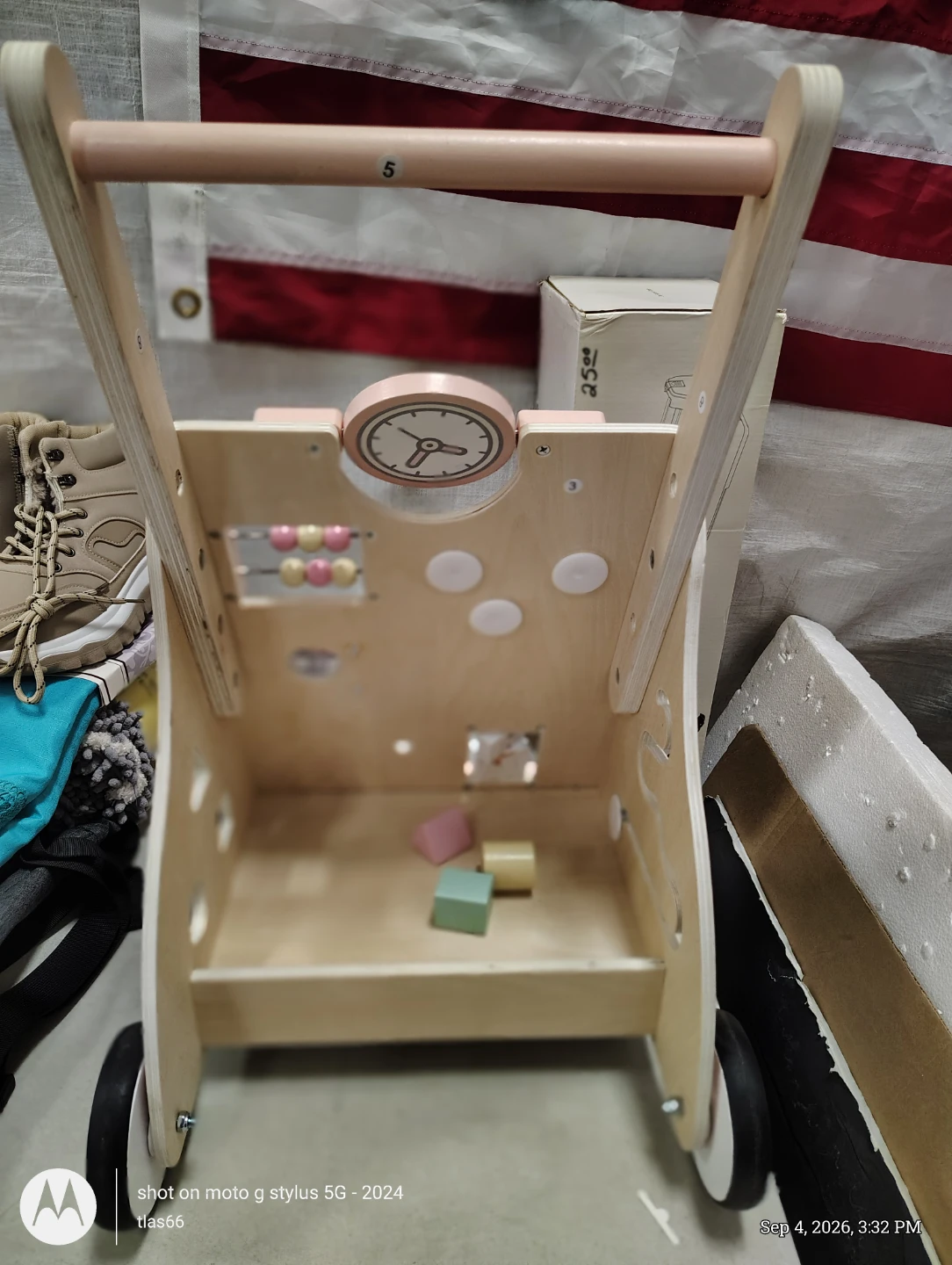 Wooden Baby Activity Walker - photo 4