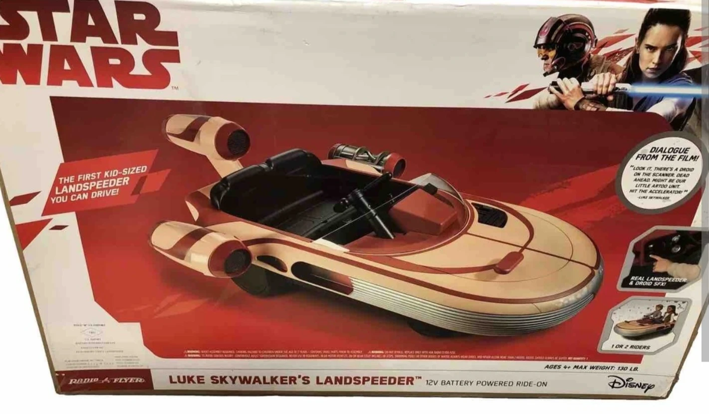 Radio Flyer Star Wars Landspeeder - photo 2