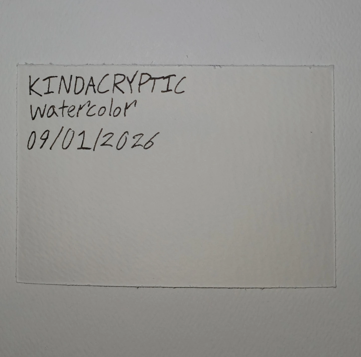 KindaCryptic Watercolor ACEO Painting of an Egret - photo 2