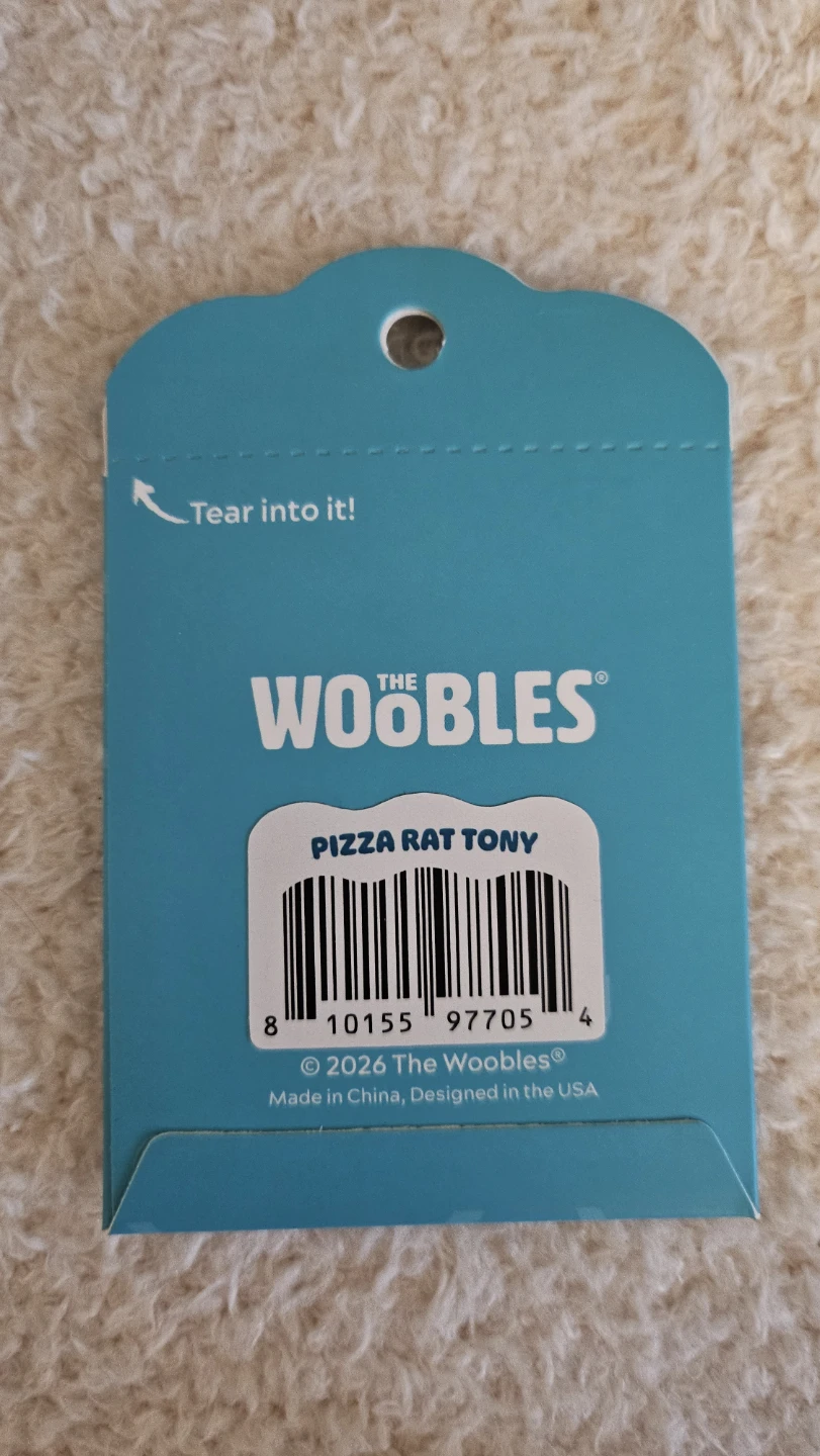 The Woobles Pizza Rat Tony Woobly Charm 🏈 - photo 2
