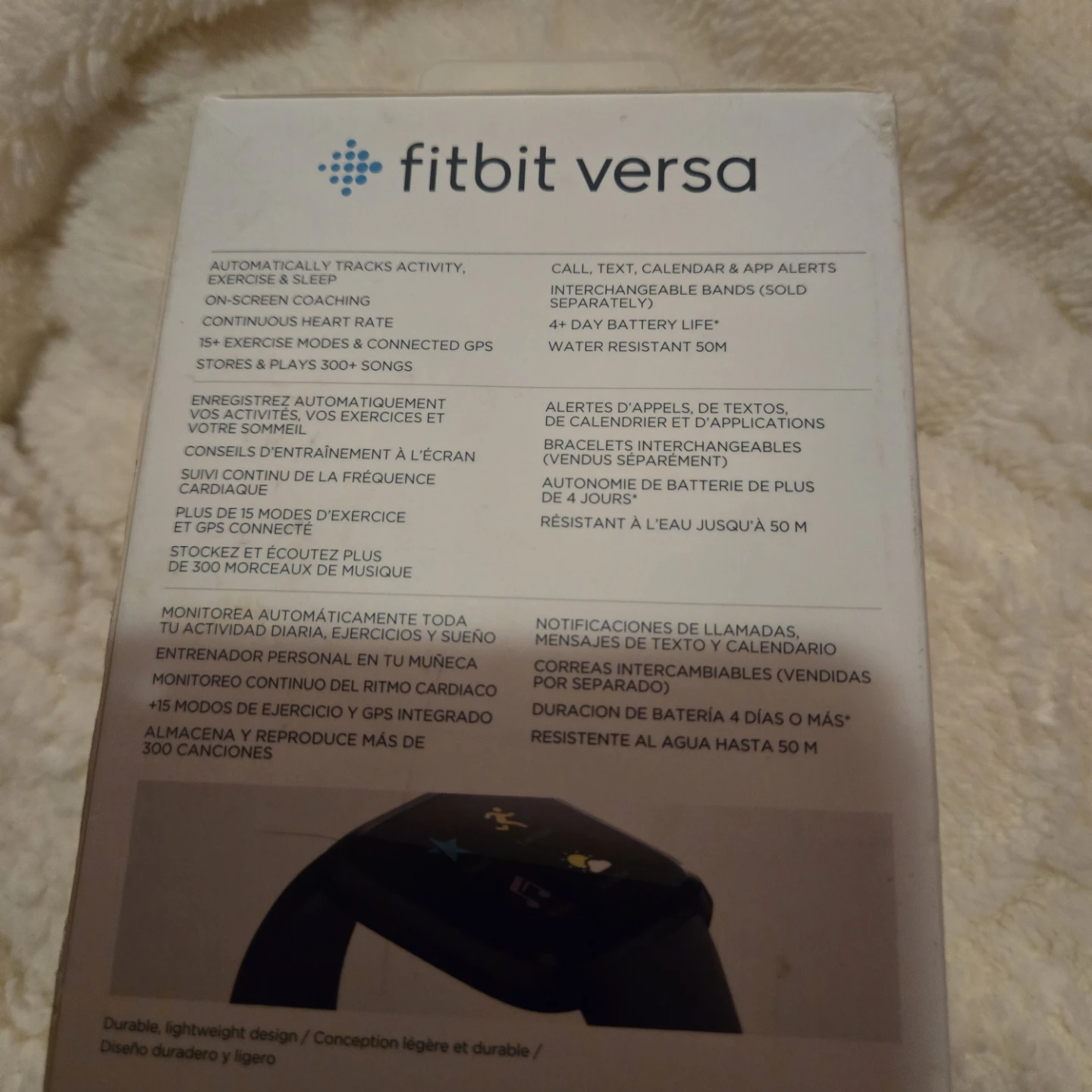 Fitbit versa smart watch.new - photo 2