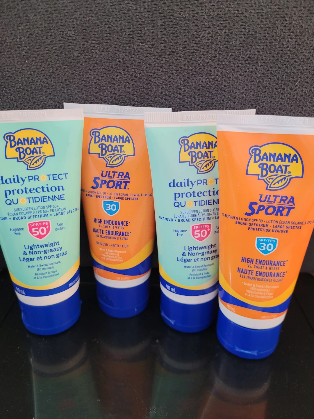 Banana Boat Sunscreen Lotions $5 per bottle