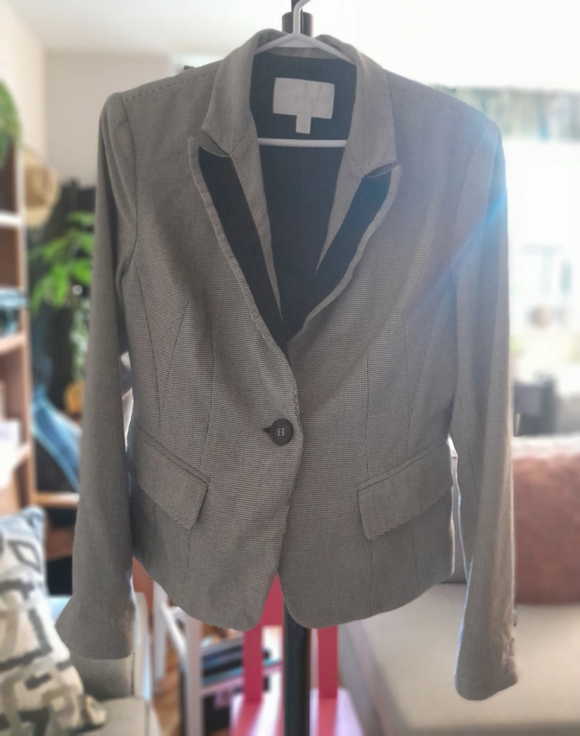 Josef Grey Patterned Blazer