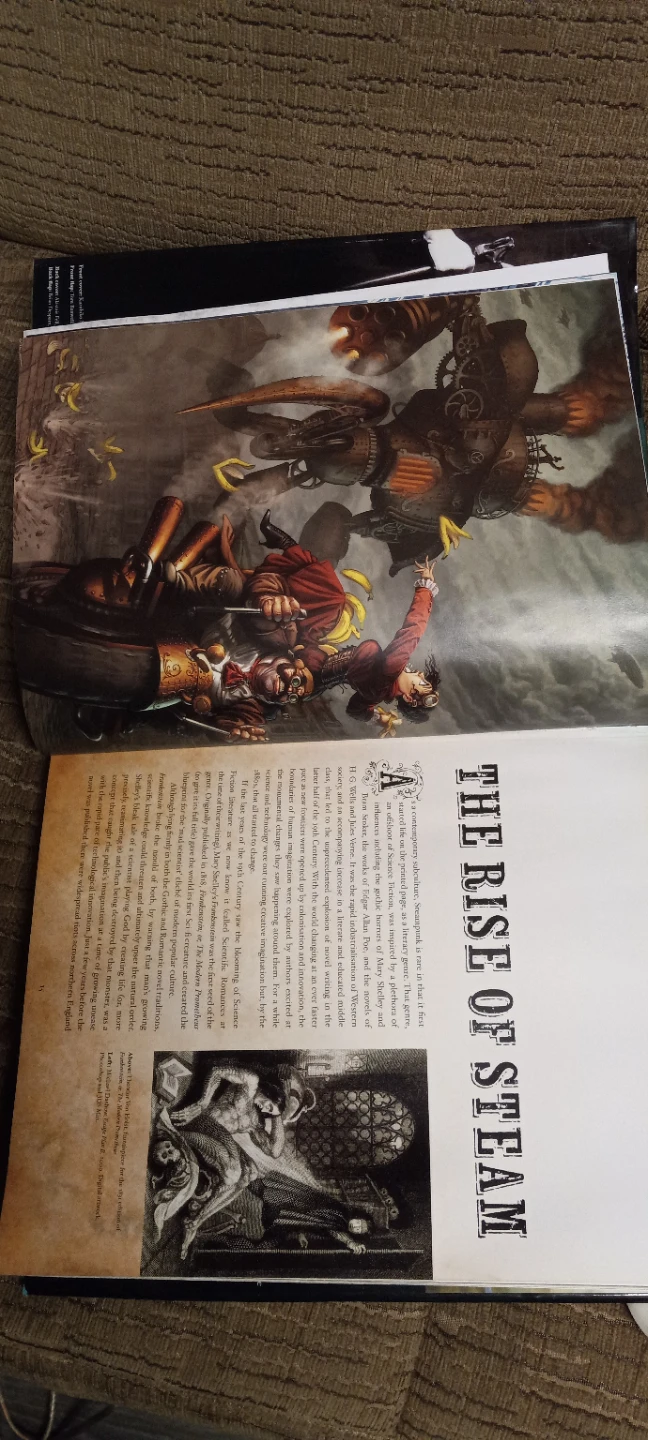 Steampunk: The Art of Victorian Futurism Art Book - photo 3