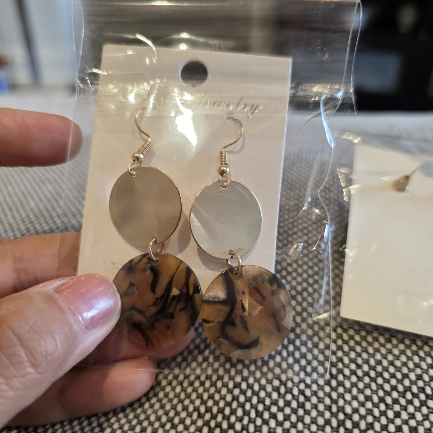 Fashion Acrylic Jewelry Earrings Set - photo 5