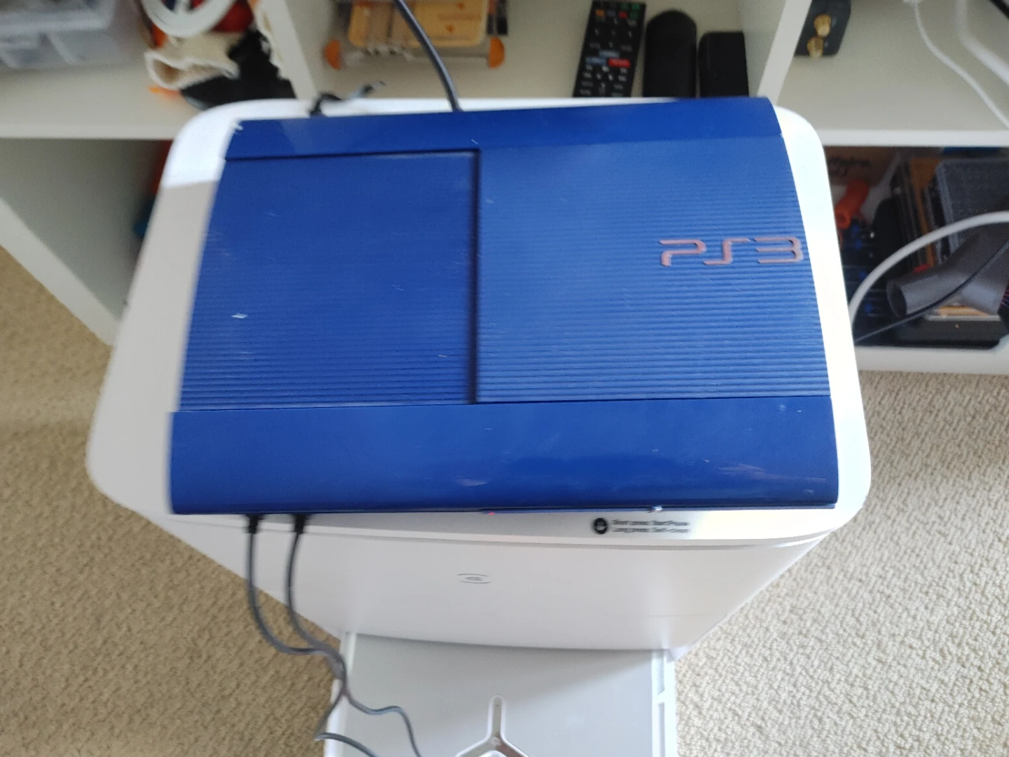 Blue Sony PlayStation 3 Console