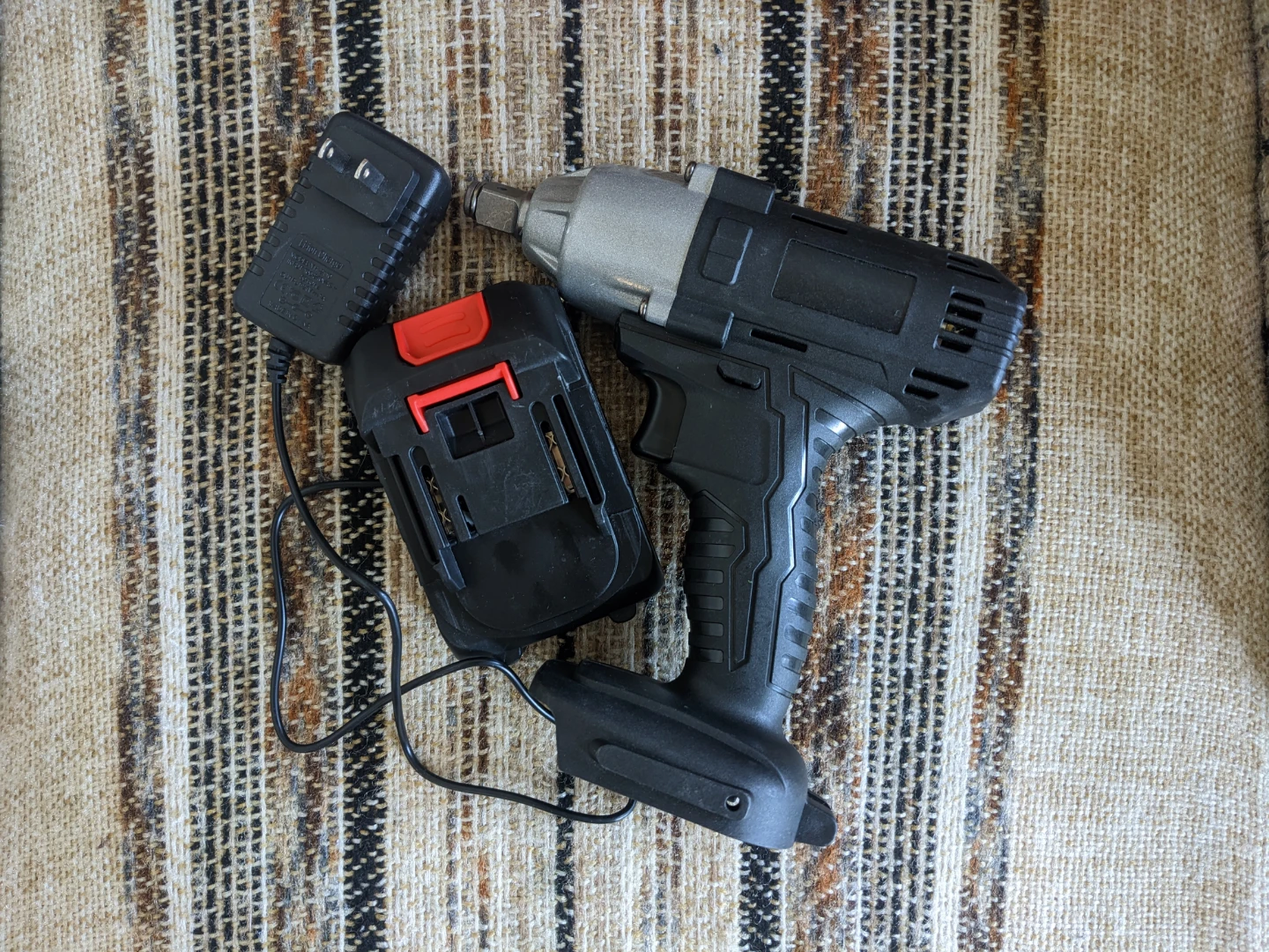New Cordless Impact Wrench w/ Battery + Charger