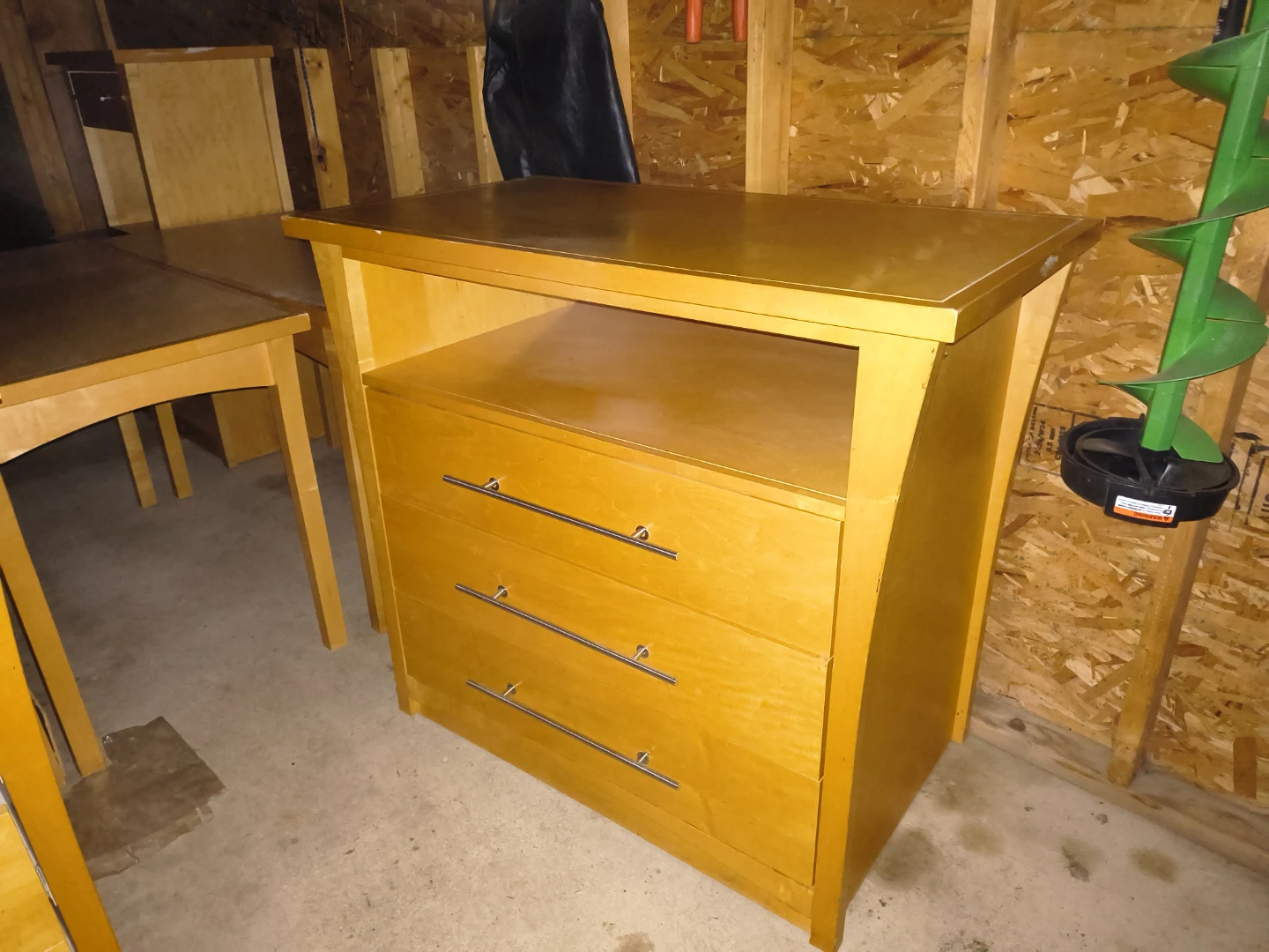 Wooden Dresser with 3 Drawers - photo 3