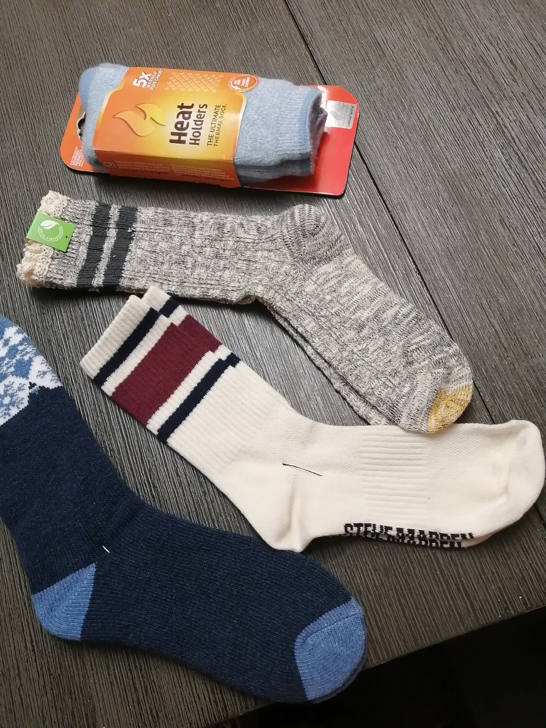Assorted Women's Socks - Steve Madden and Heat Holders - photo 2