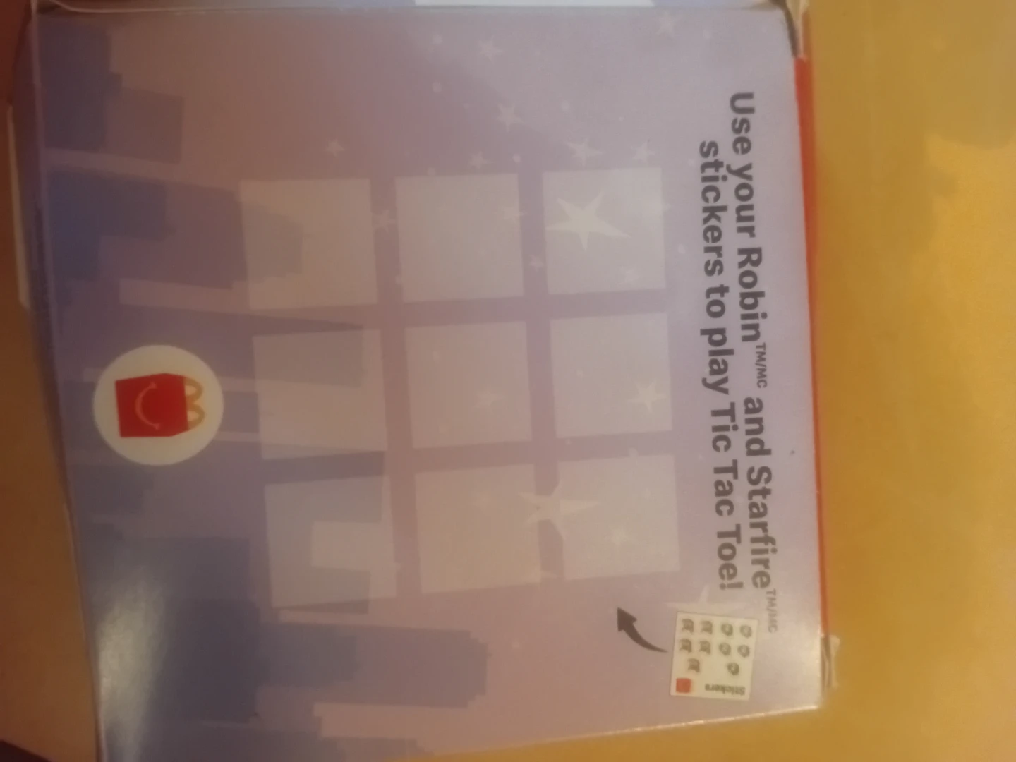 Teen Titans Go! McDonald's Tic Tac Toe Game - photo 2