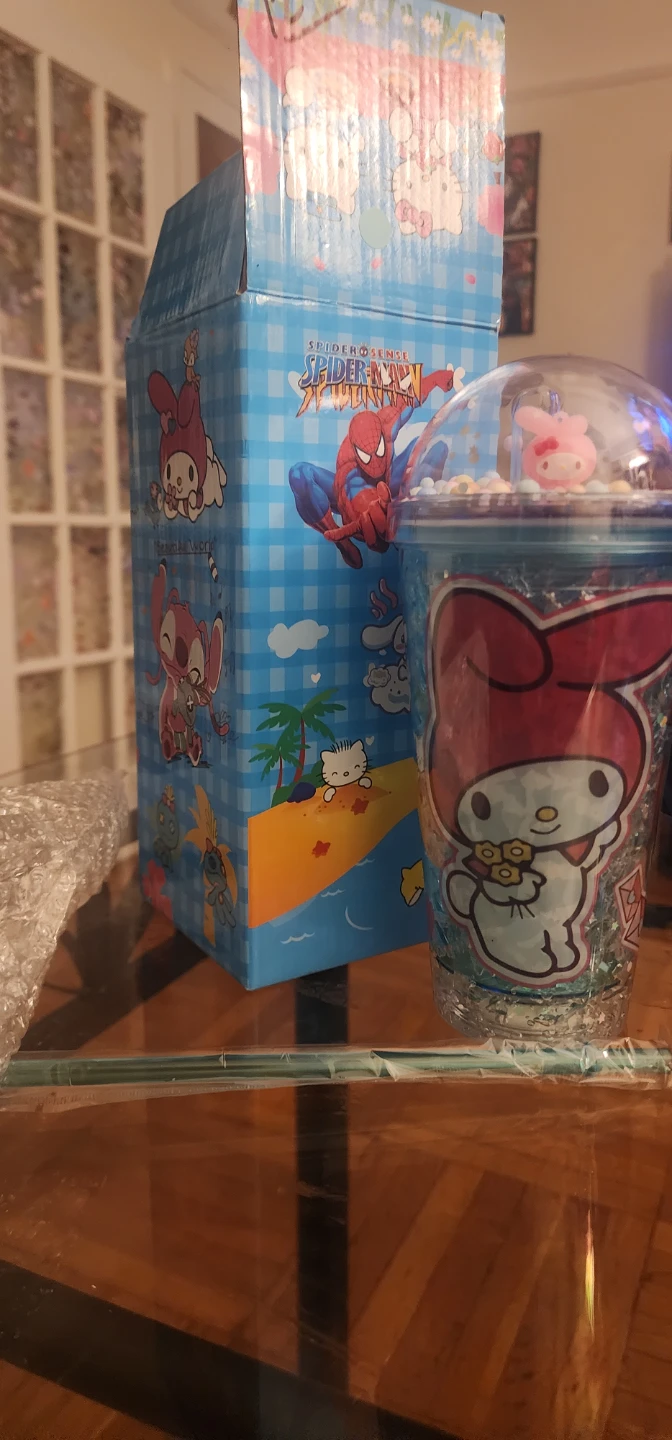My Melody Dome LED Tumbler with Lid and Straw