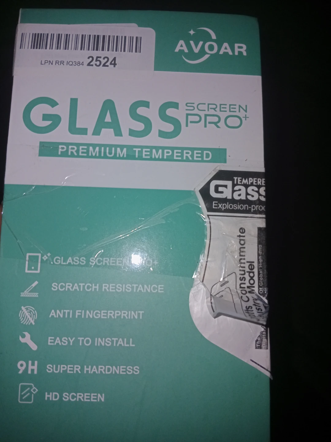 AVOAR Glass Screen Pro+ Premium Tempered Screen Protector
