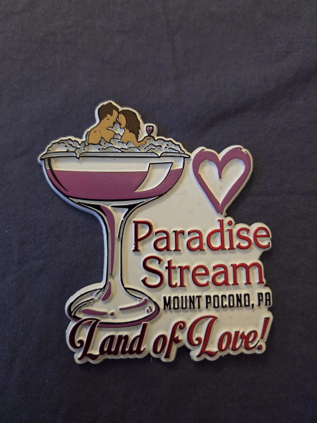 Paradise Stream Mount Pocono PA Magnet 🏈