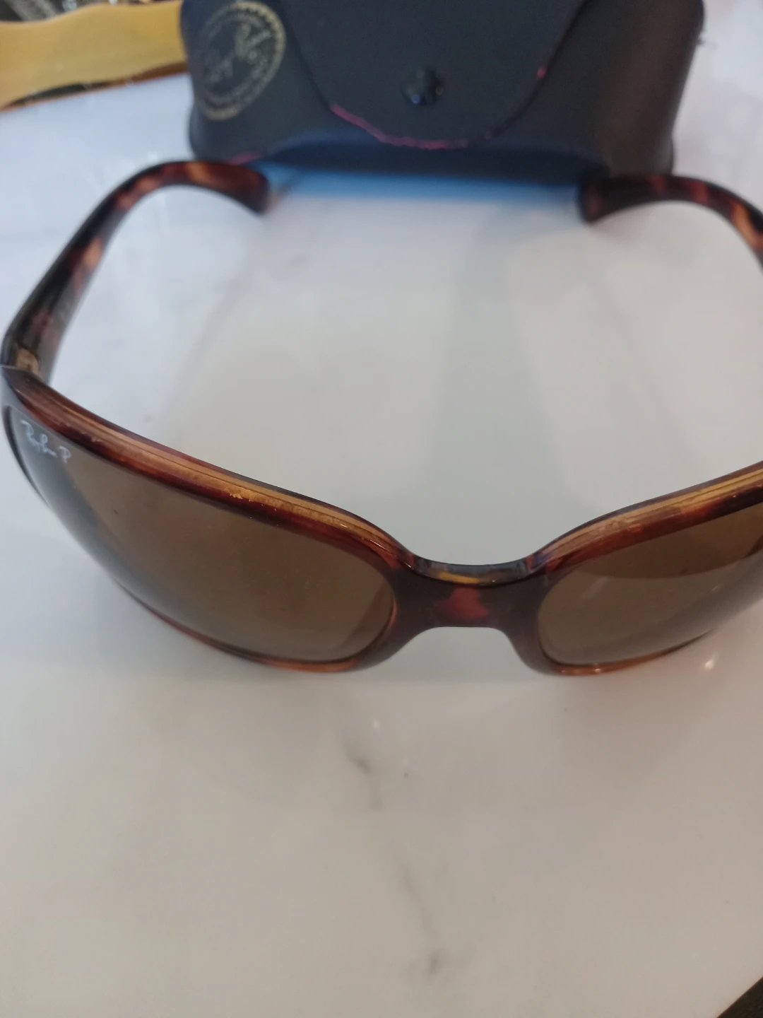 Ray-Ban Tortoiseshell Sunglasses with Case - photo 3