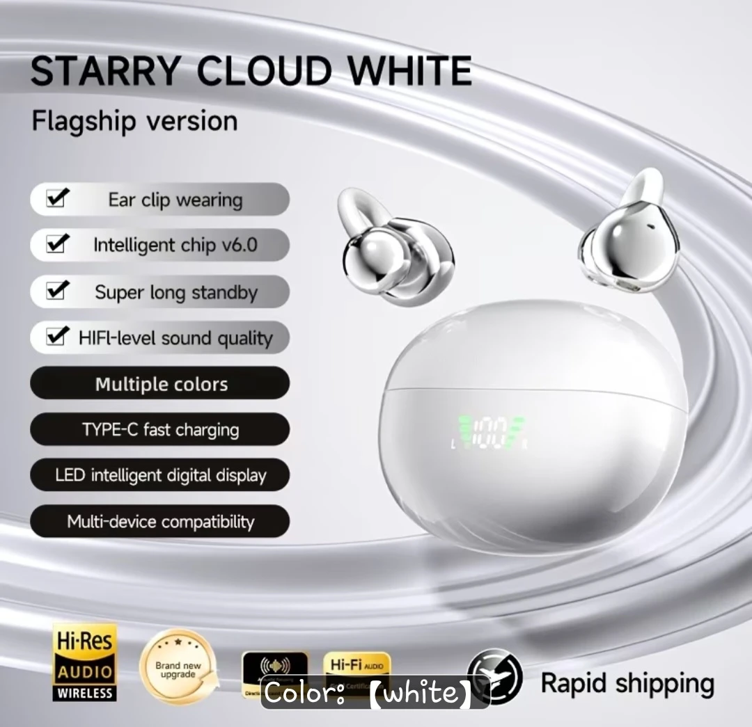 Wireless Ear Clip Earbuds✨️🎧🦻🏾