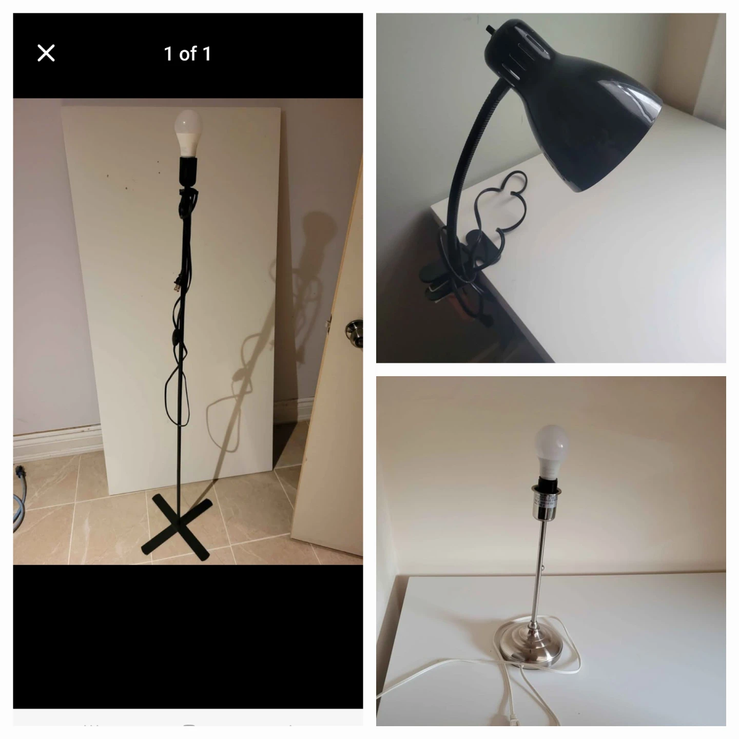$5 each floor Lamps desk lamp