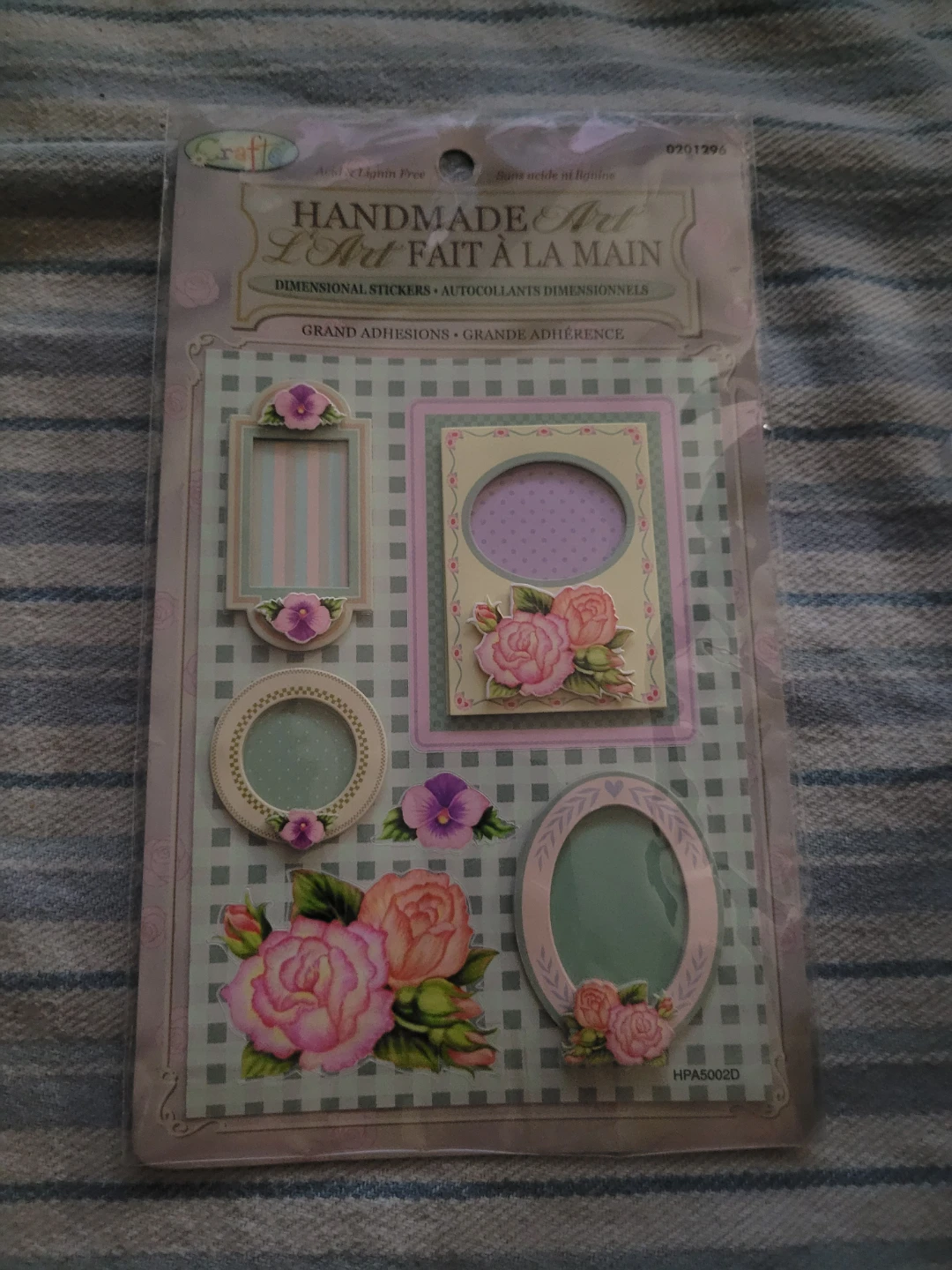 Picture frame stickers