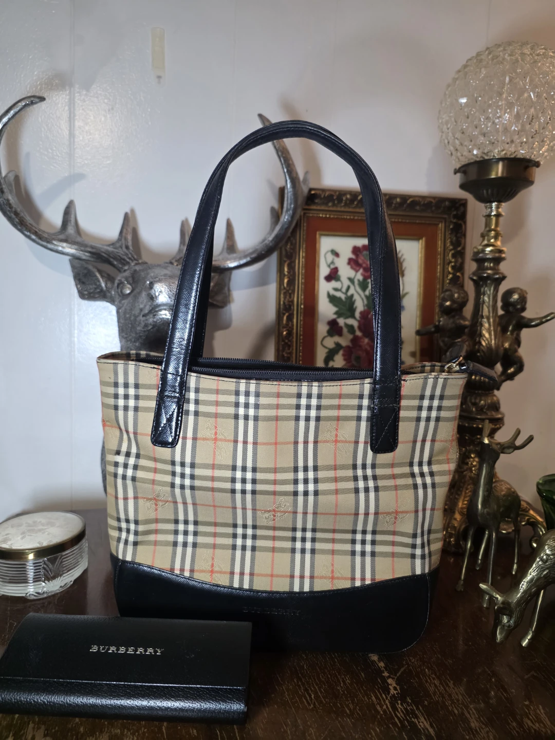 Burberry small tote/shoulder bag