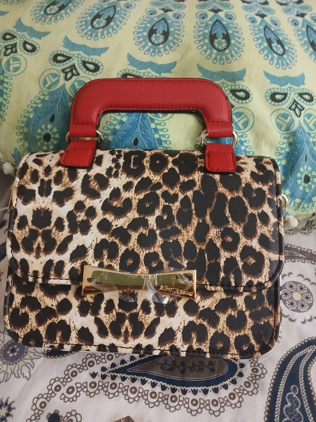 Betsey Johnson Leopard Print Handbag - photo 4