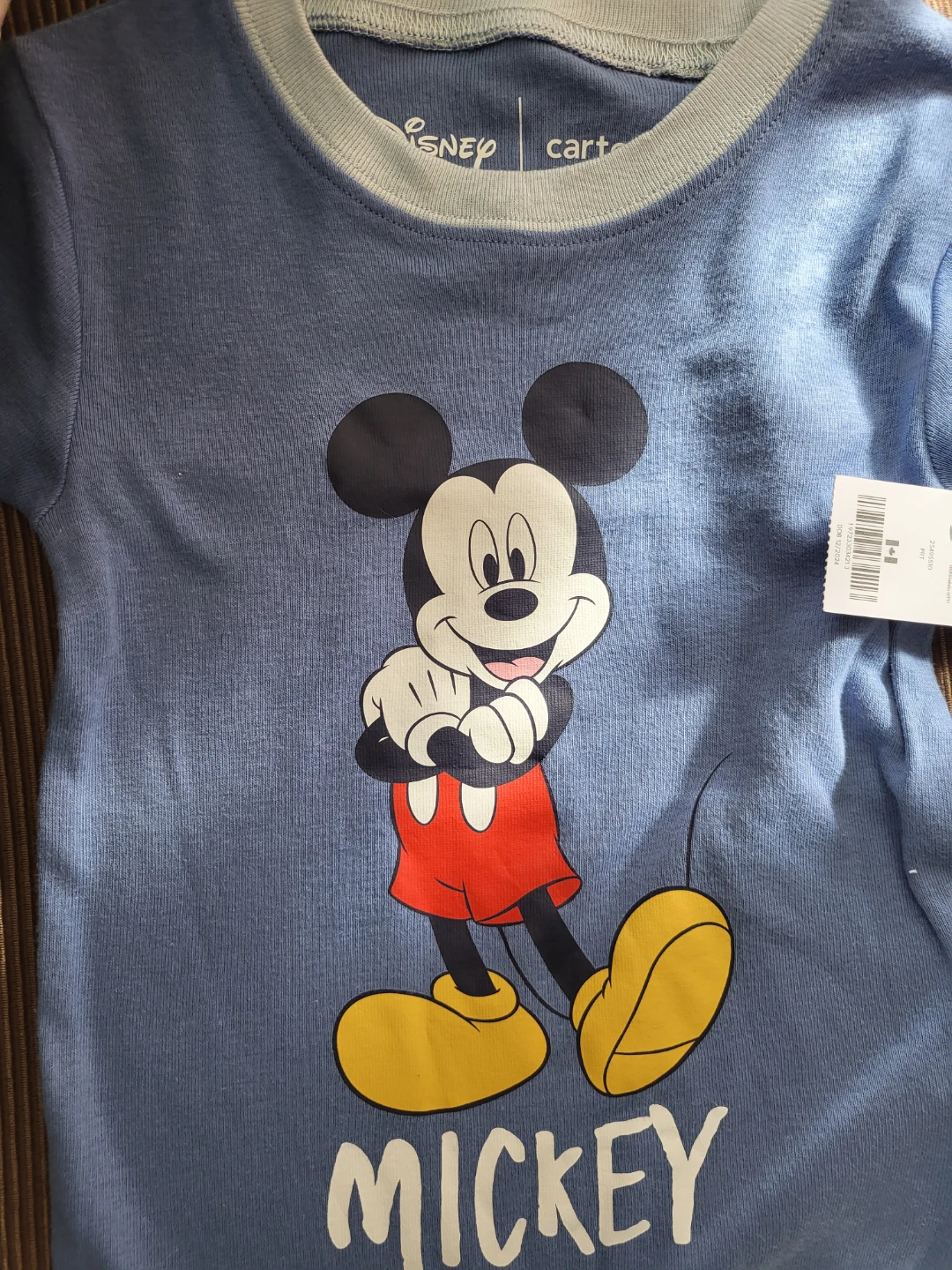 NEW Carter's Disney Mickey Mouse T-Shirt