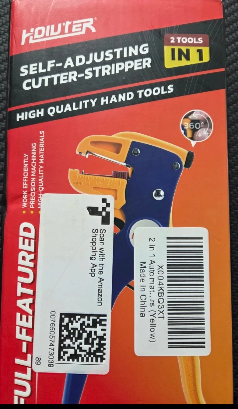 HOIUTER Self-Adjusting Wire Stripper & Cutter