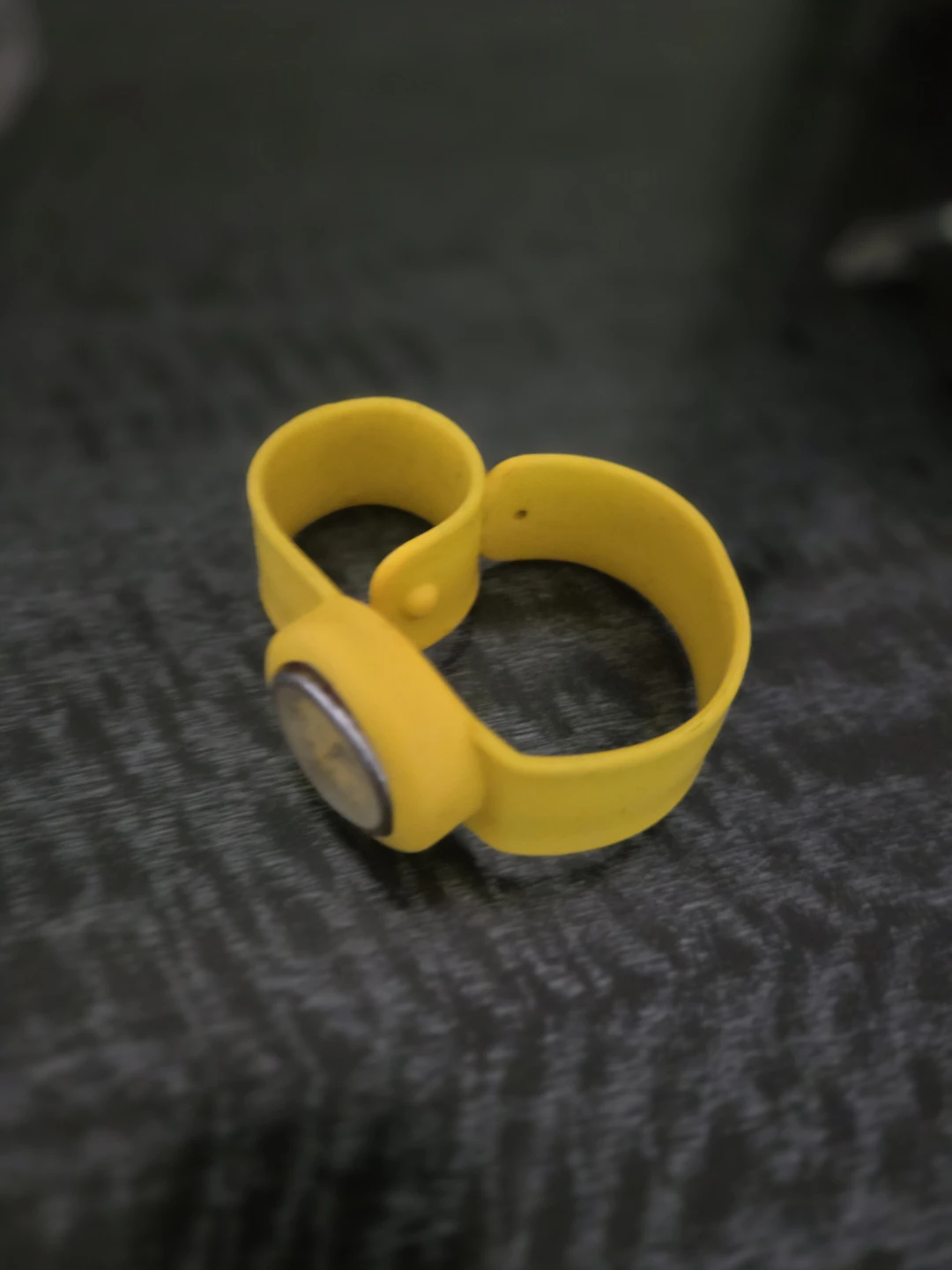 Children Yellow Silicone Watch - photo 2