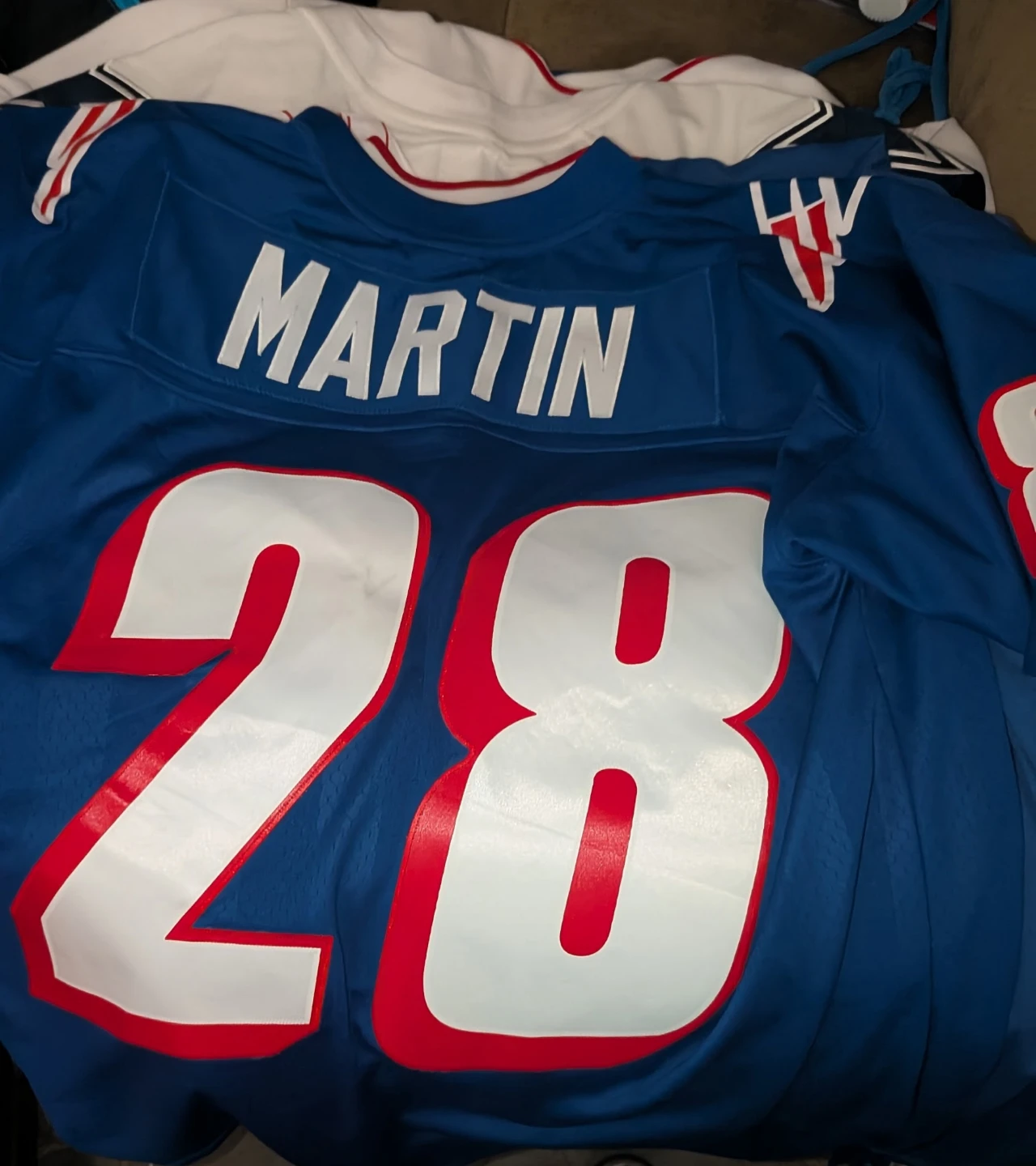 New York Giants "Martin" # 28 Jersey (Authentic) - photo 2