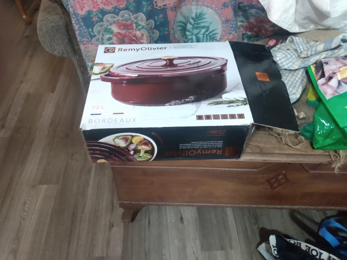 Remy Olivier 7.2L Enameled Cast Iron Casserole - photo 3