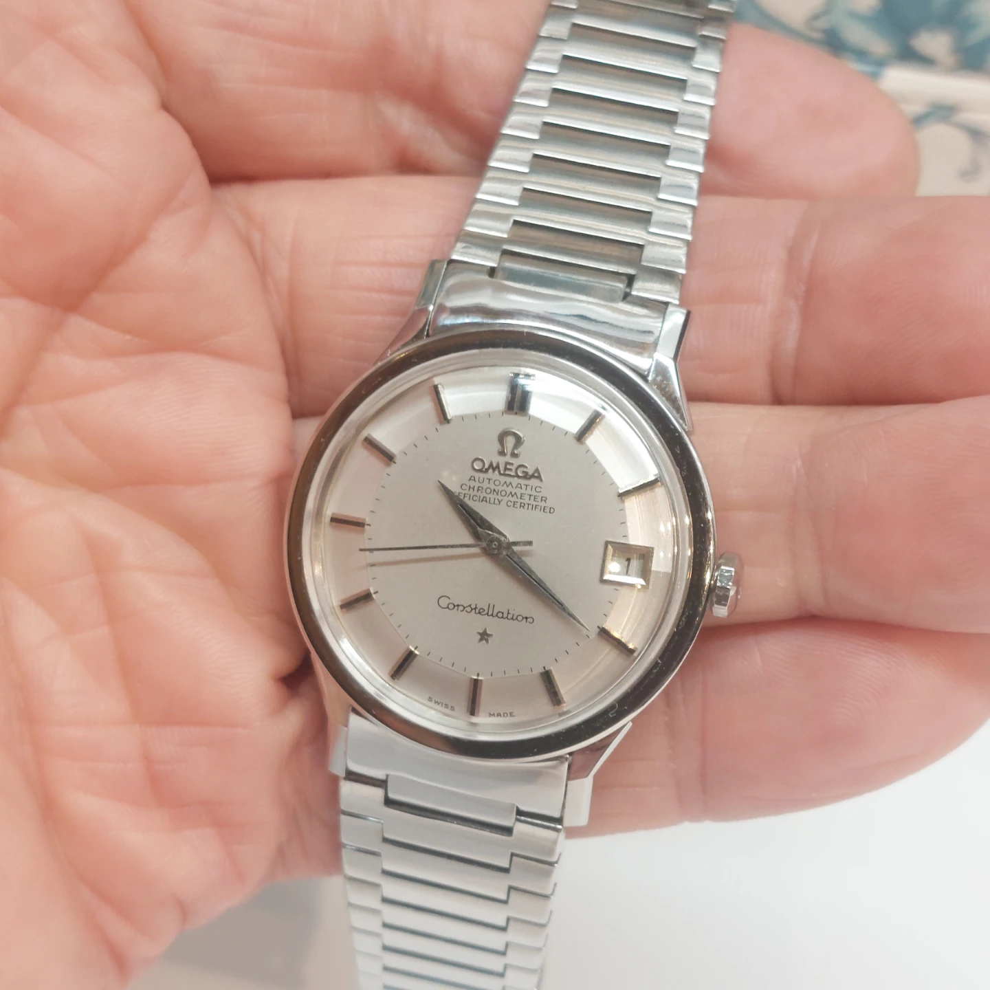 Vintage 1960s Omega constellation watch