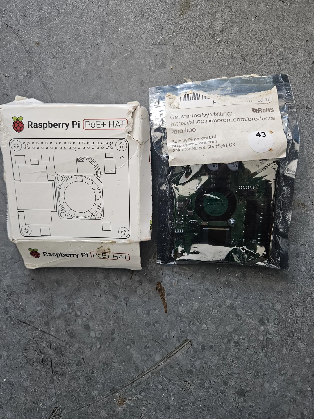Raspberry Pi PoE+ HAT