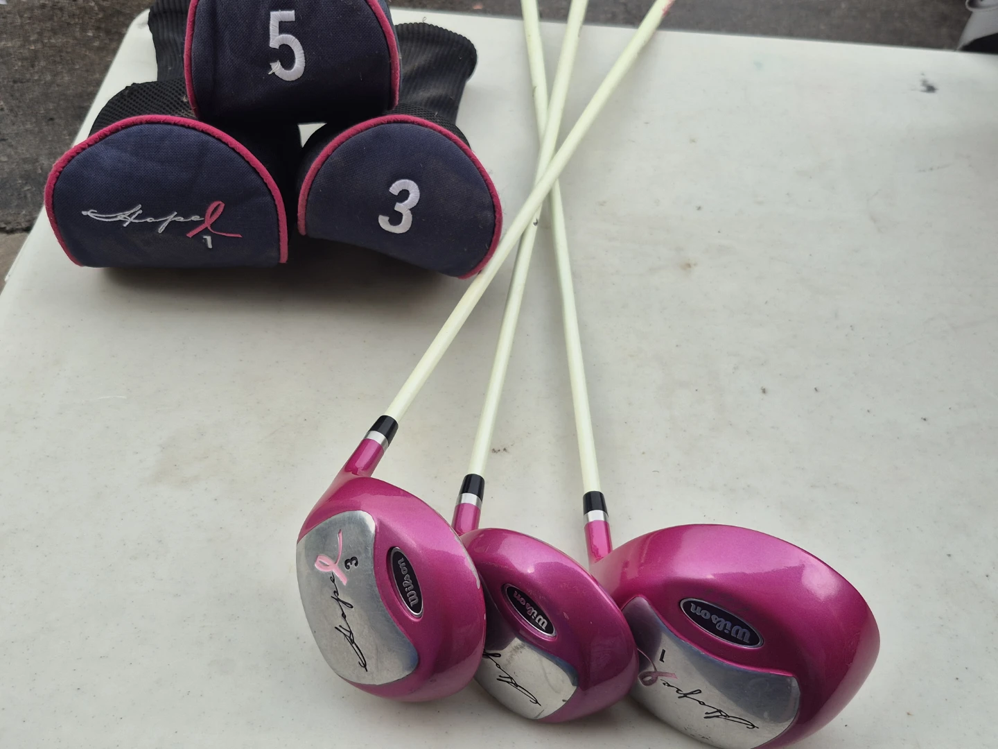 Wilson Hope Drivers Golf Clubs Set (pink)