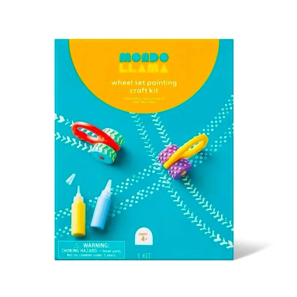 Mondo Llama Wheel Set Painting Craft Kit