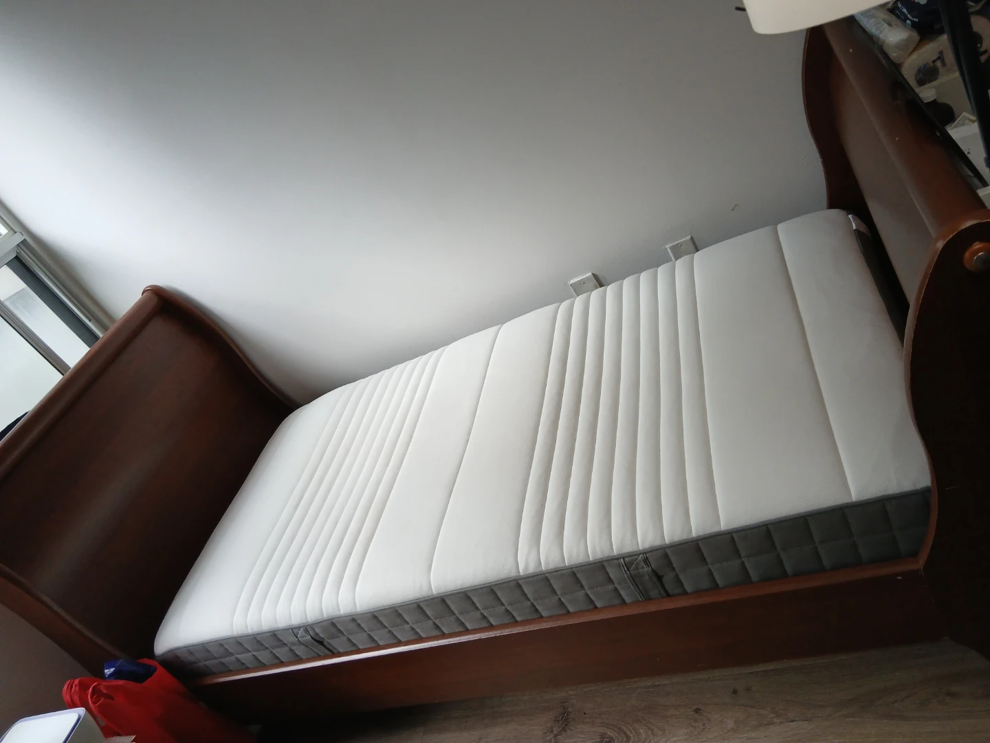 Twin Bed Frame with Mattress
