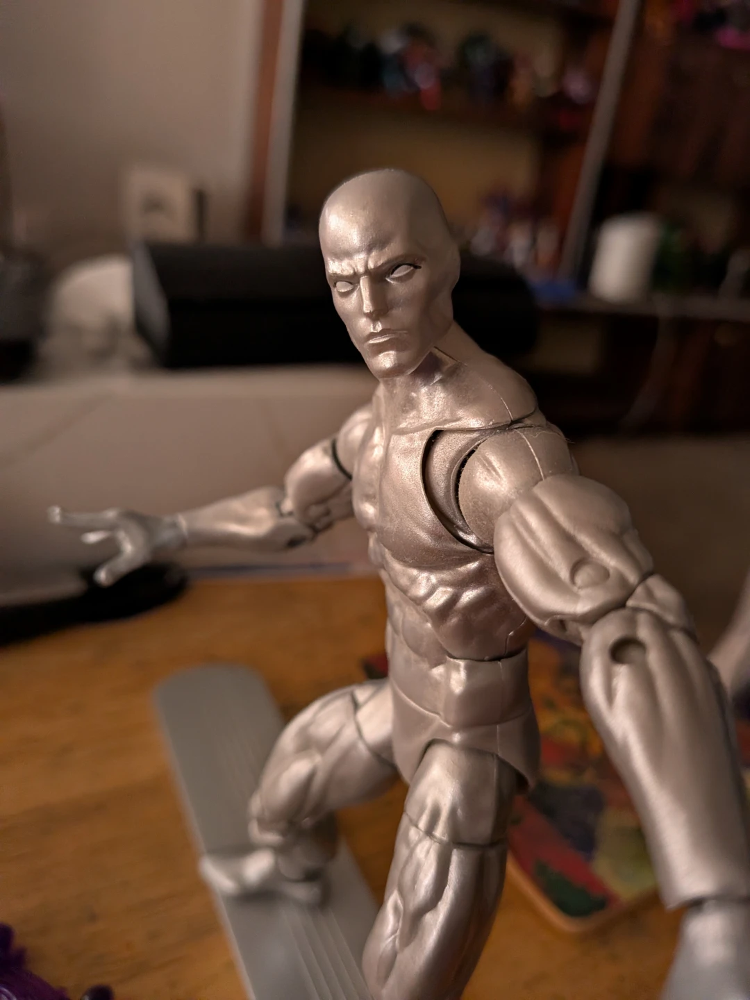 Loose Marvel Legends Silver Surfer Haslab Galactus Boxset - photo 3