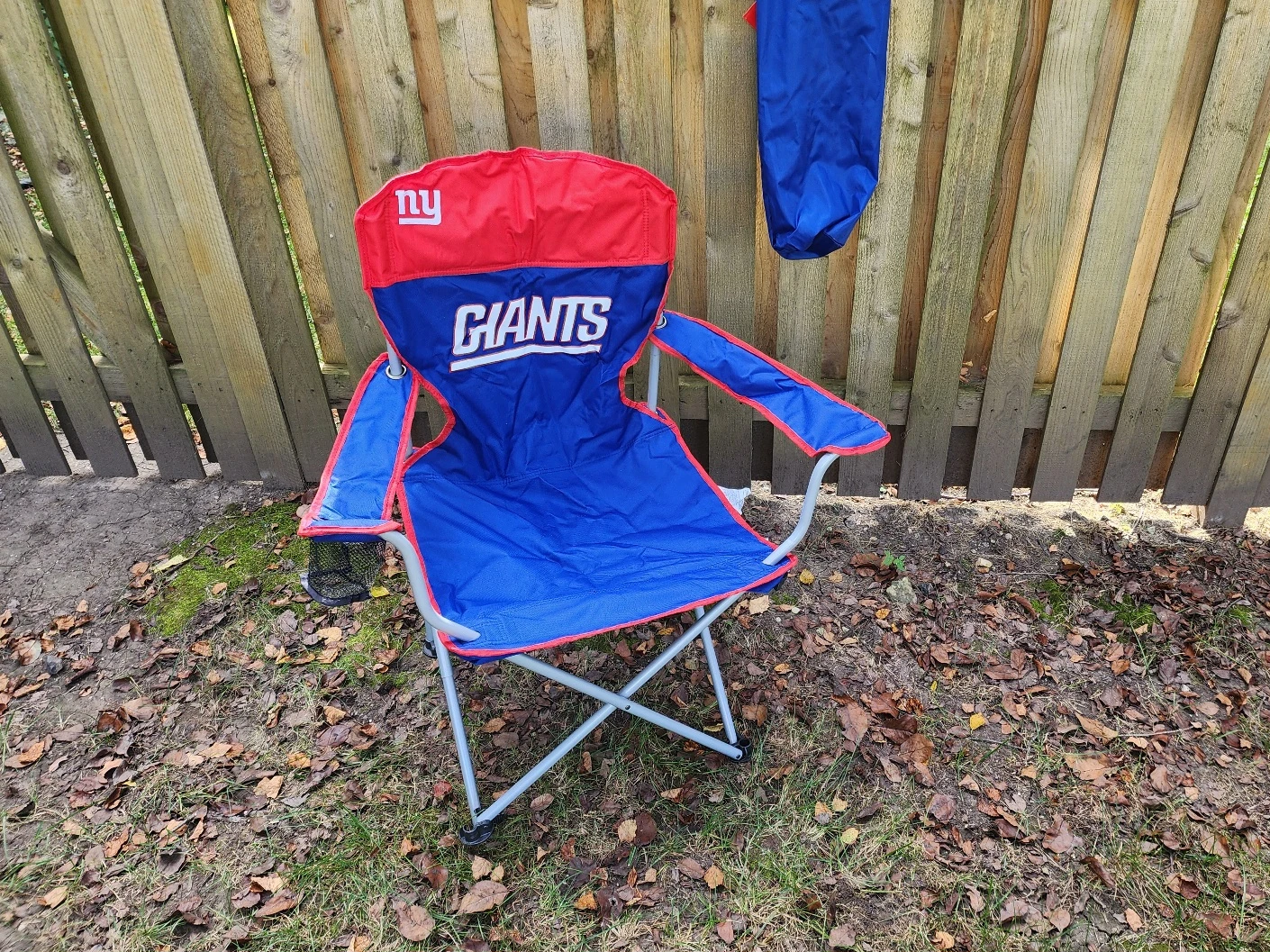 NY Giants Folding Camping Chair