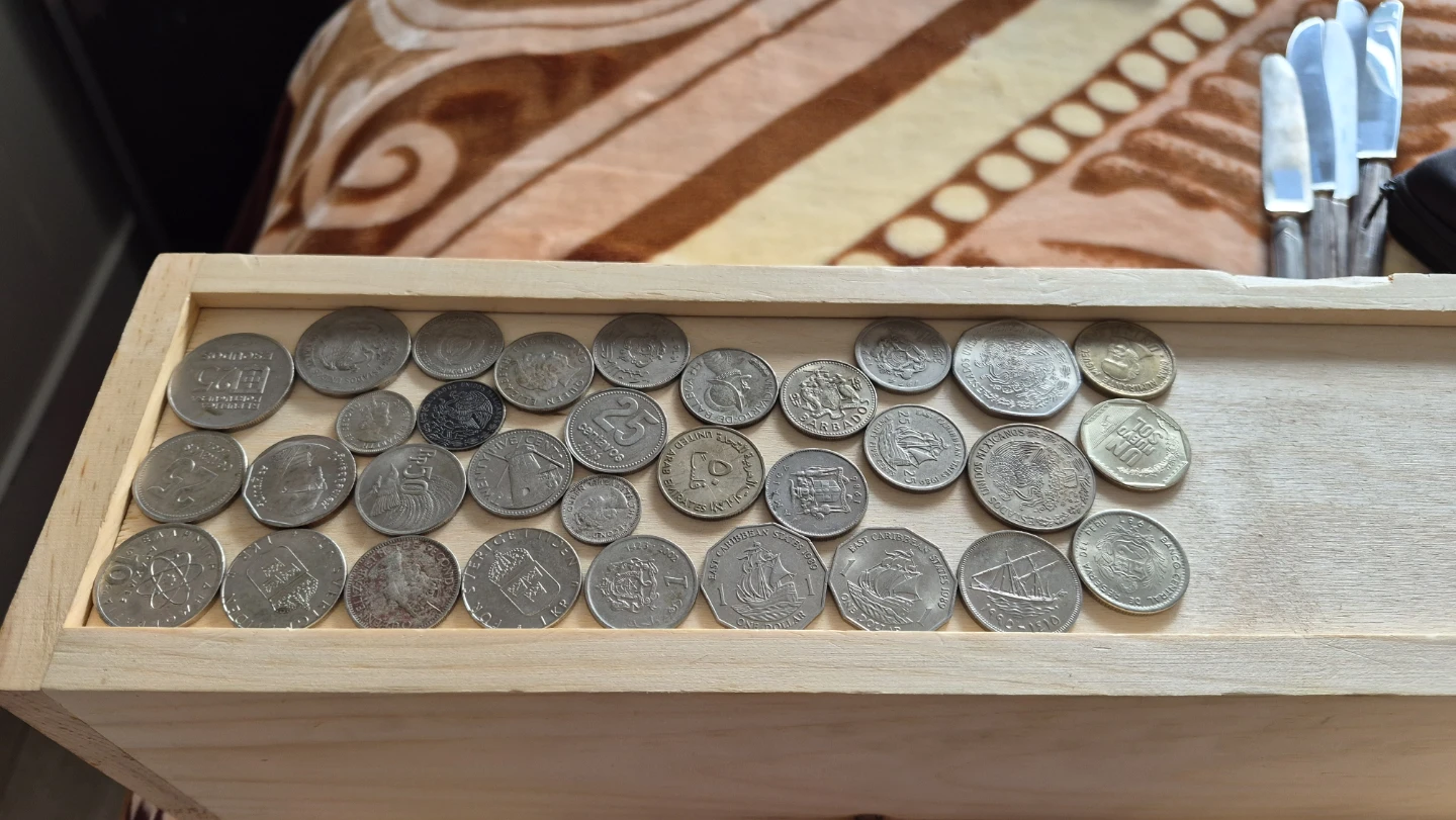 Assorted International  Silvers Coins