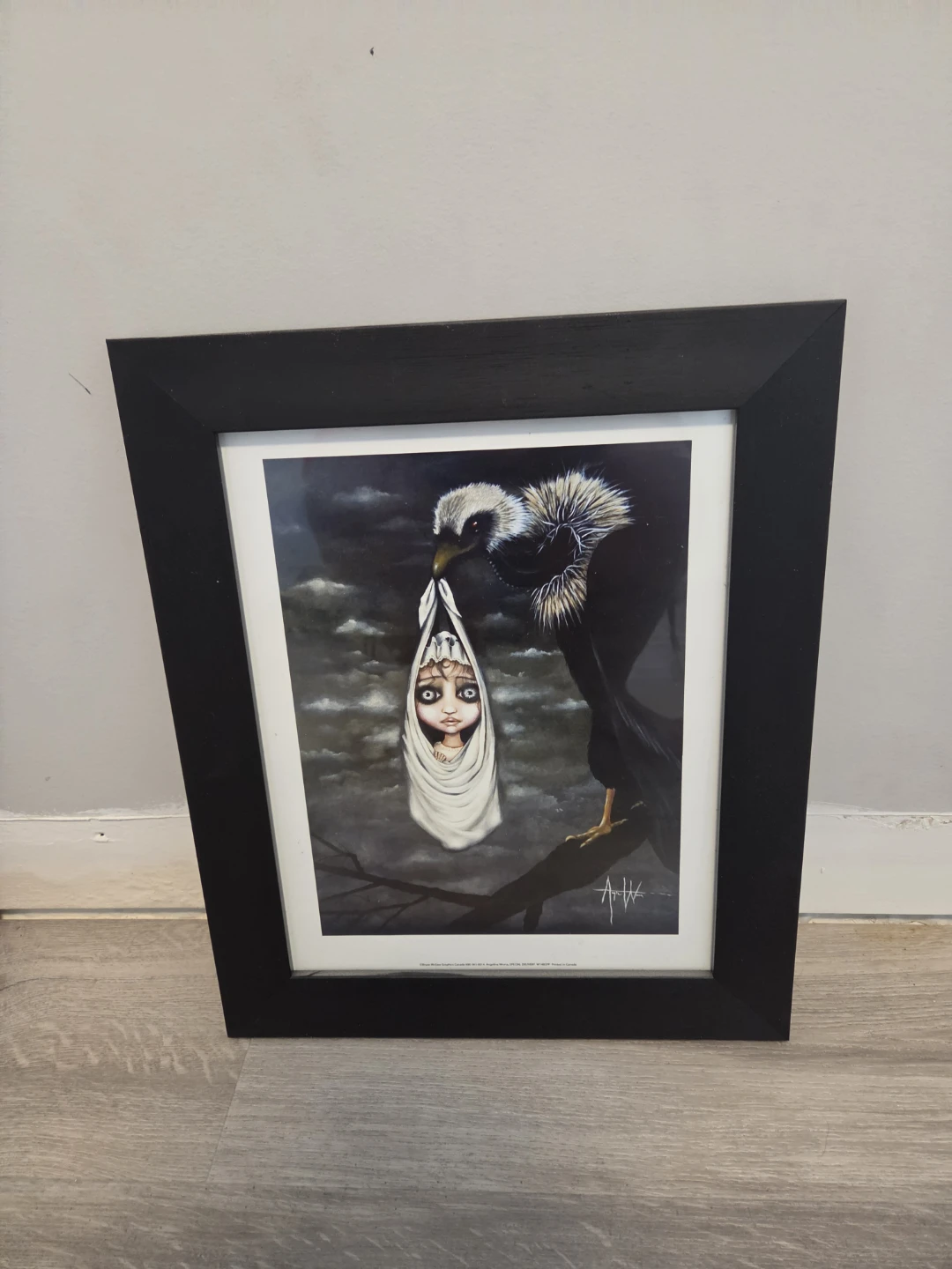 Angelina werona Special Delivery Art Print